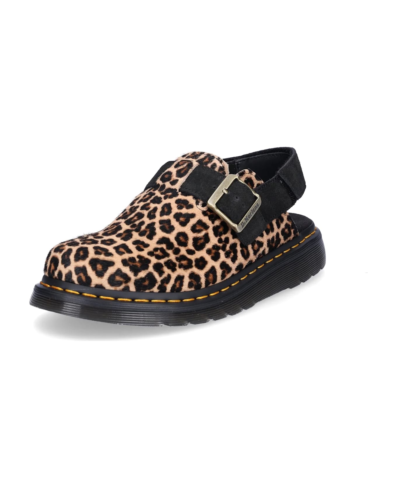 Dr. Martens Jorge Ii Slipper-mule In Animalier Pony Skin - Multi