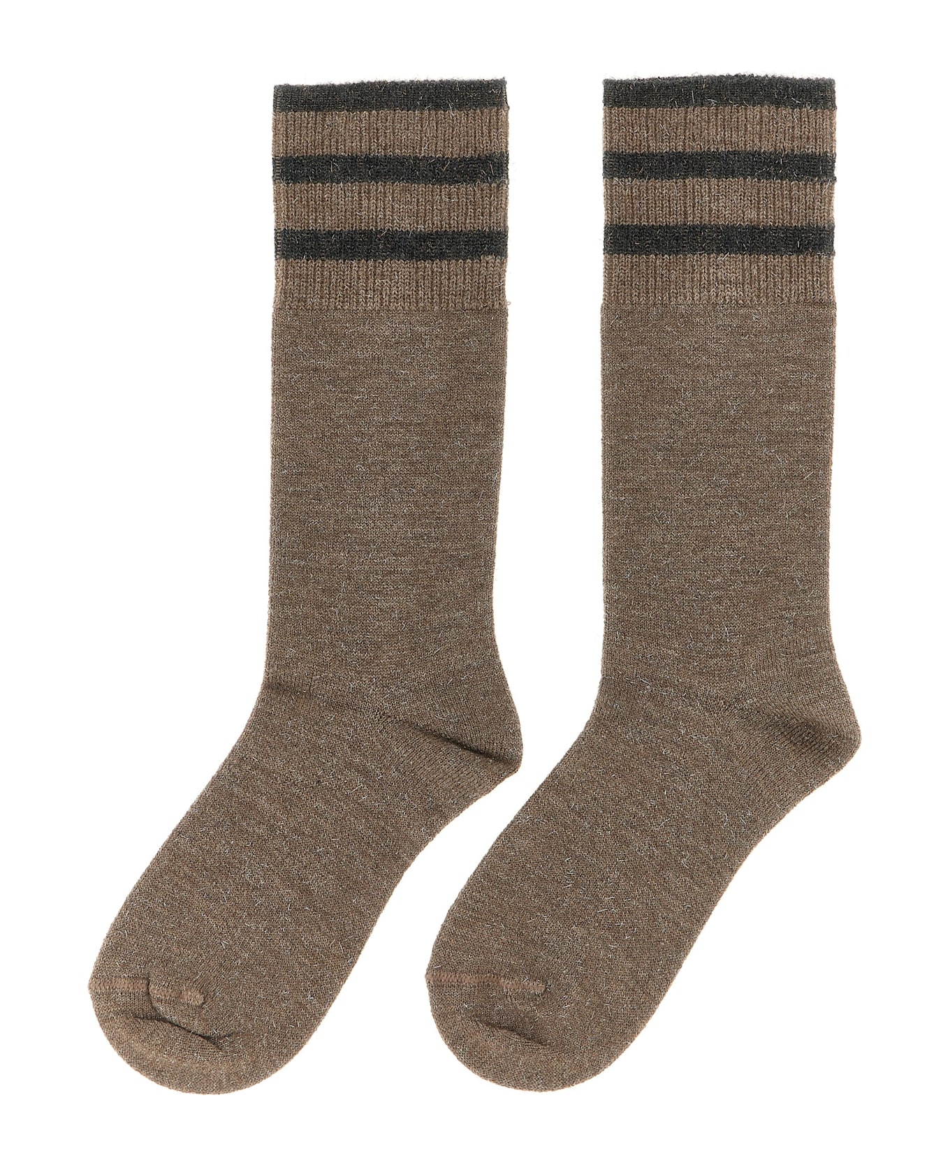 Brunello Cucinelli 
sparkling
 Socks - Beige