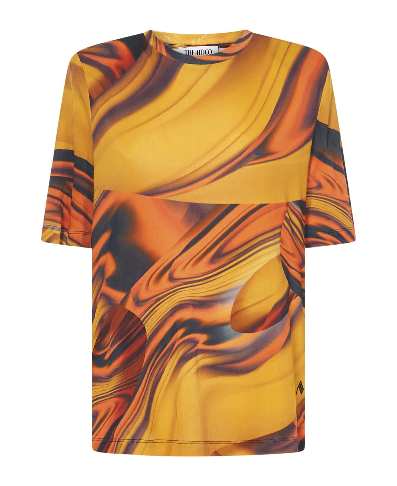 The Attico Bella T-shirt - Orange