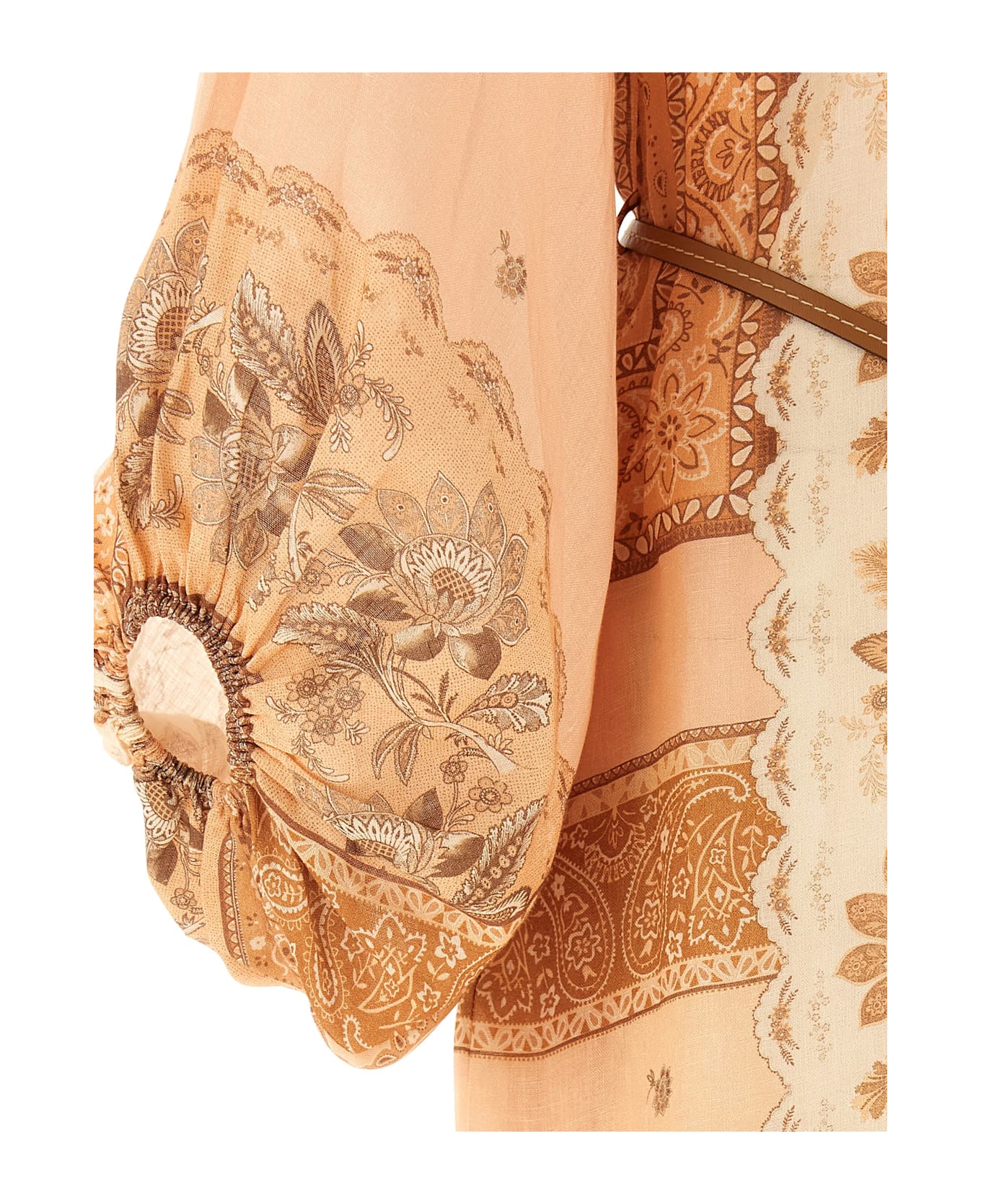 Zimmermann 
lucky Tunic Midi
 Dress - Pink