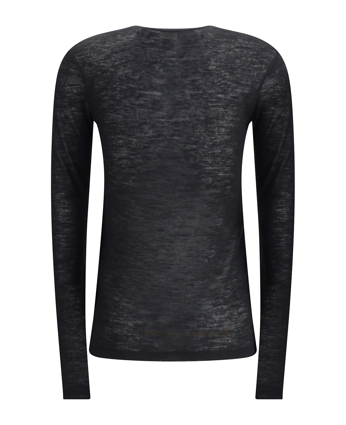Saint Laurent Short-sleeved T-shirt In Cashmere And Silk