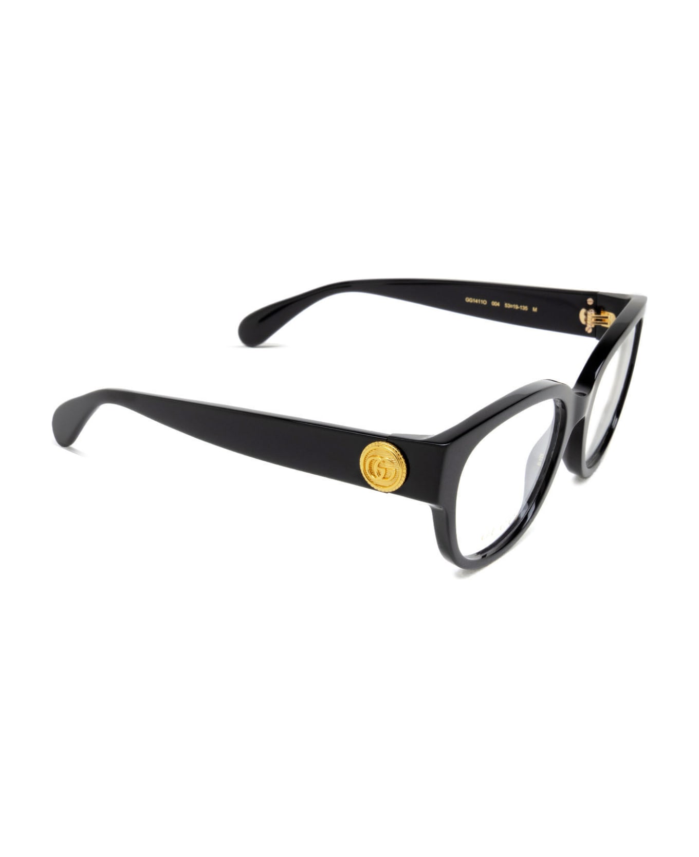 Gucci Eyewear Gg1411o Black Glasses - Black