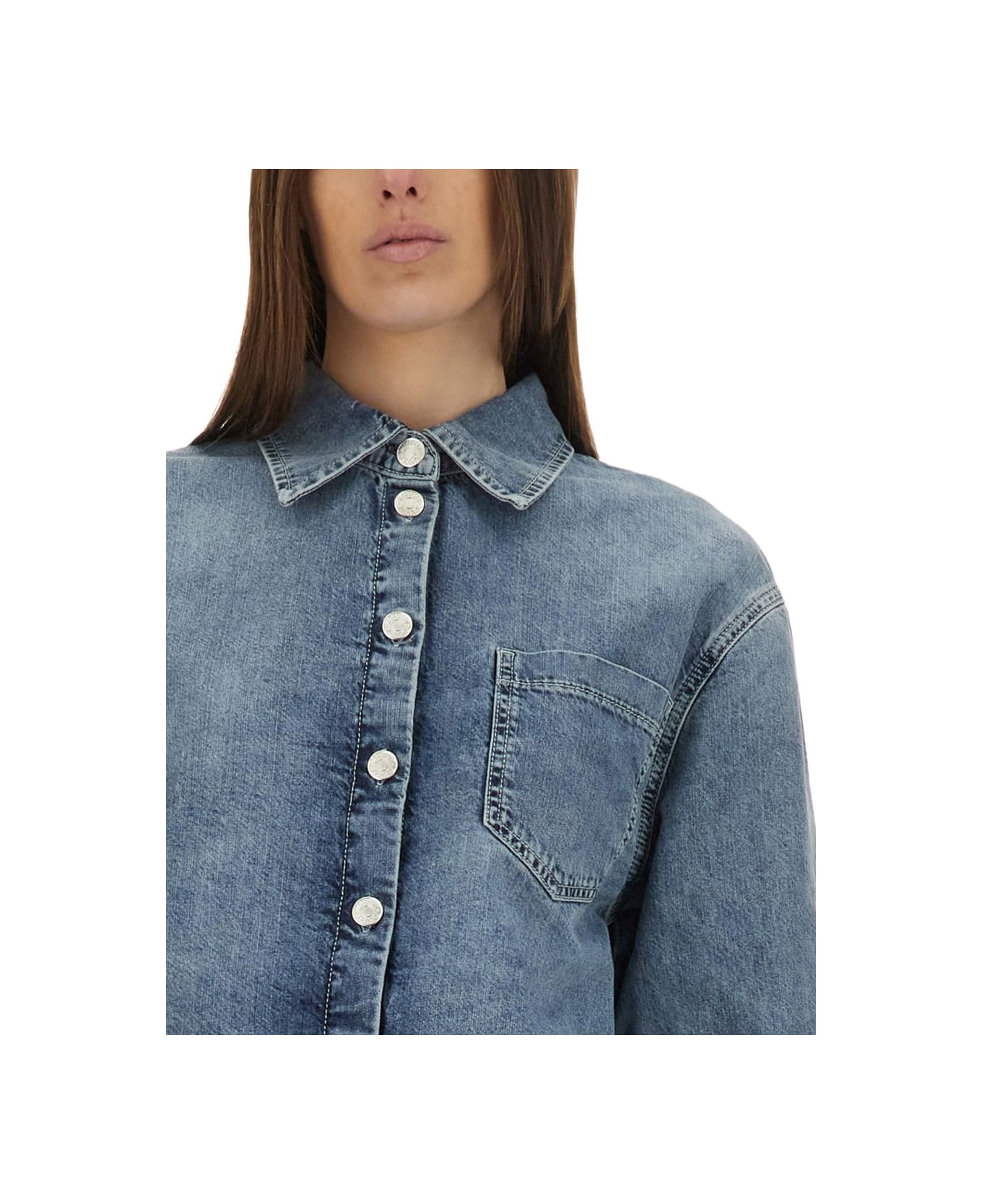 M05CH1N0 Jeans Denim Jacket - DENIM