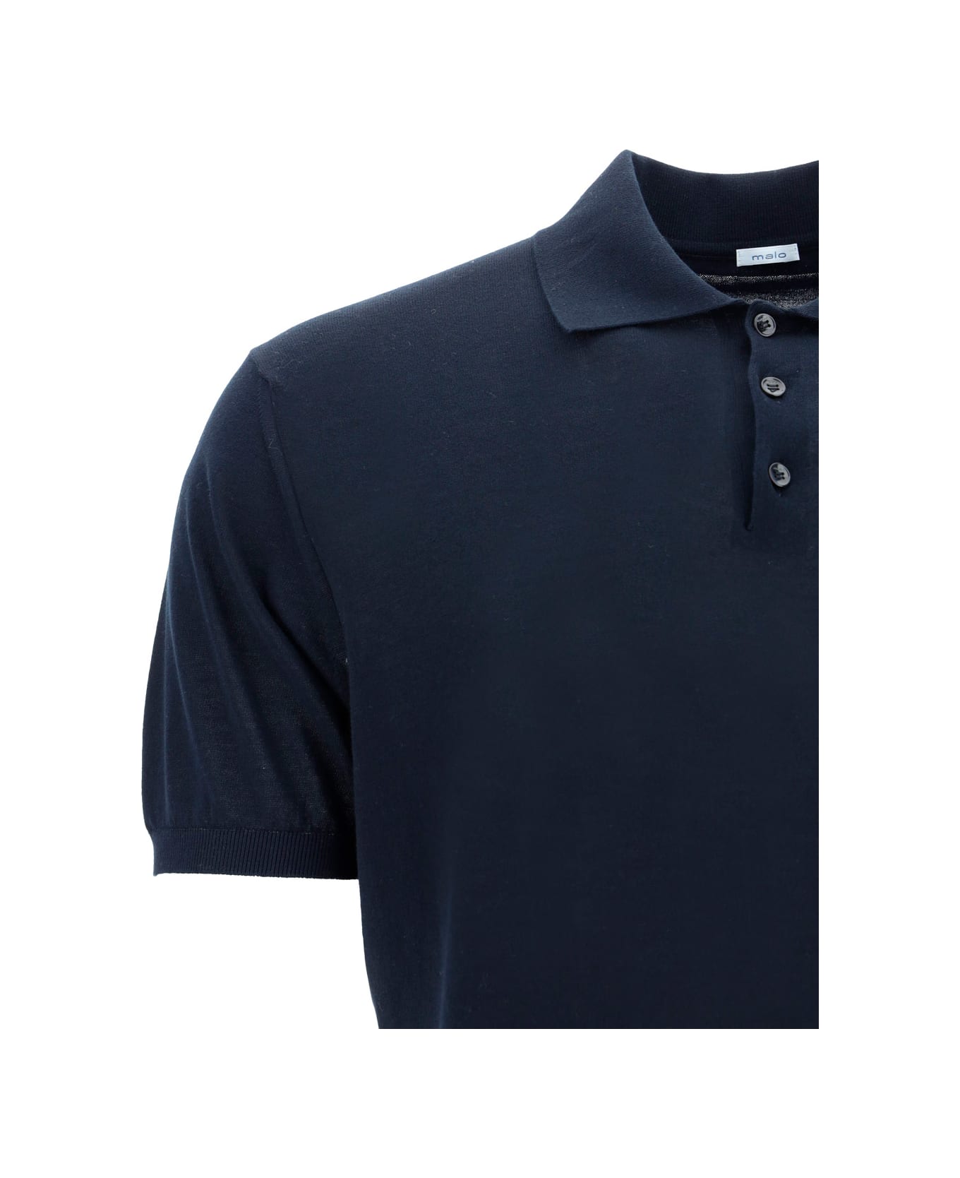 Malo Polo Shirt - Blu Diesel