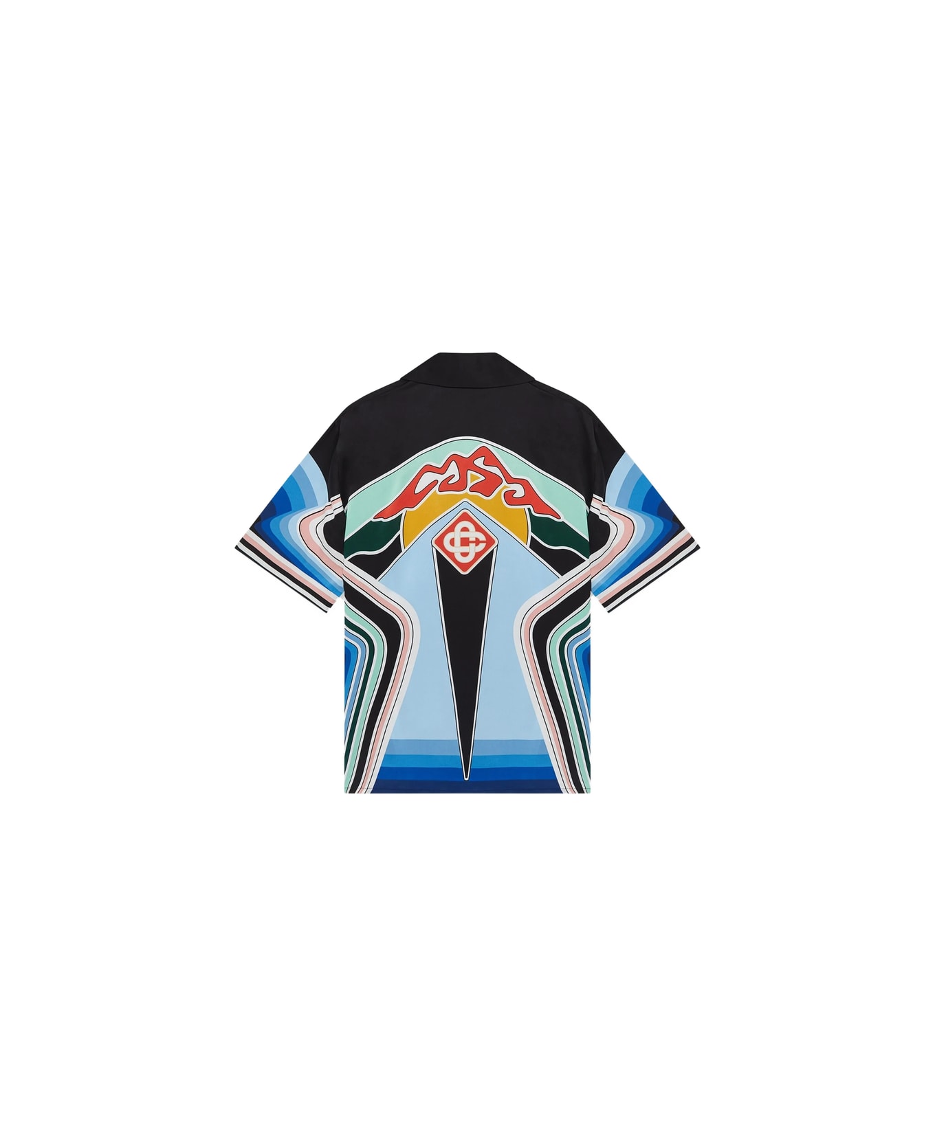 Casablanca Shirt - BLUE/BLACK