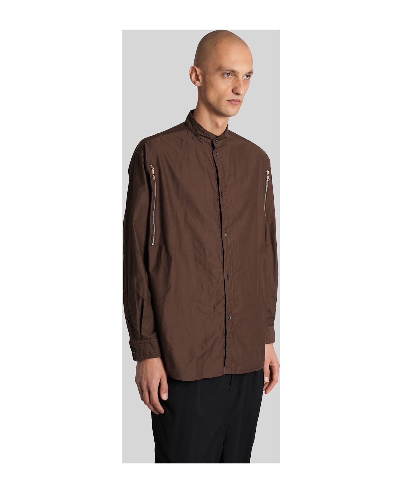 Undercover Jun Takahashi Shirt In Brown Cotton - brown