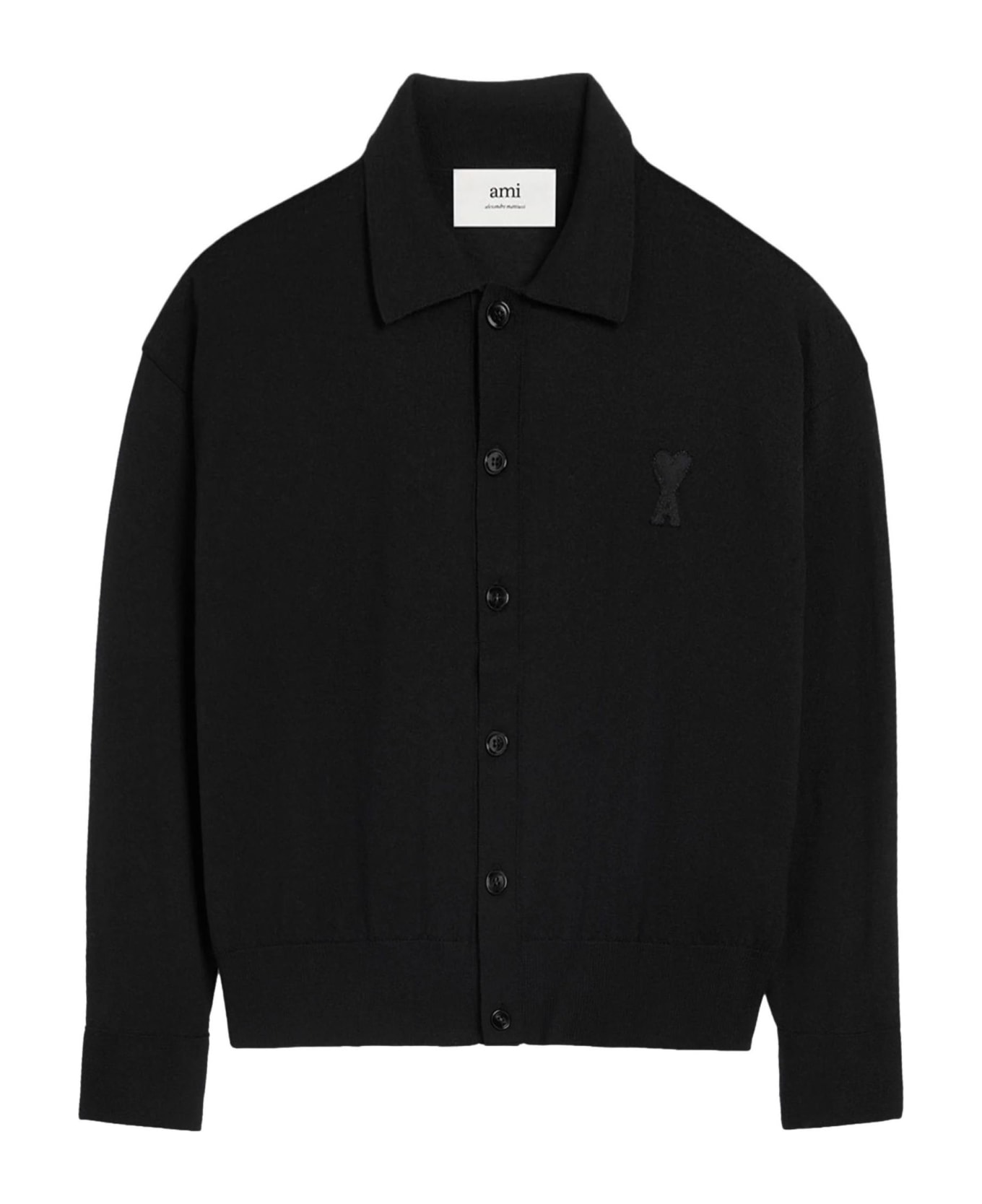 Ami Alexandre Mattiussi Ami Sweaters Black - Black ニットウェア