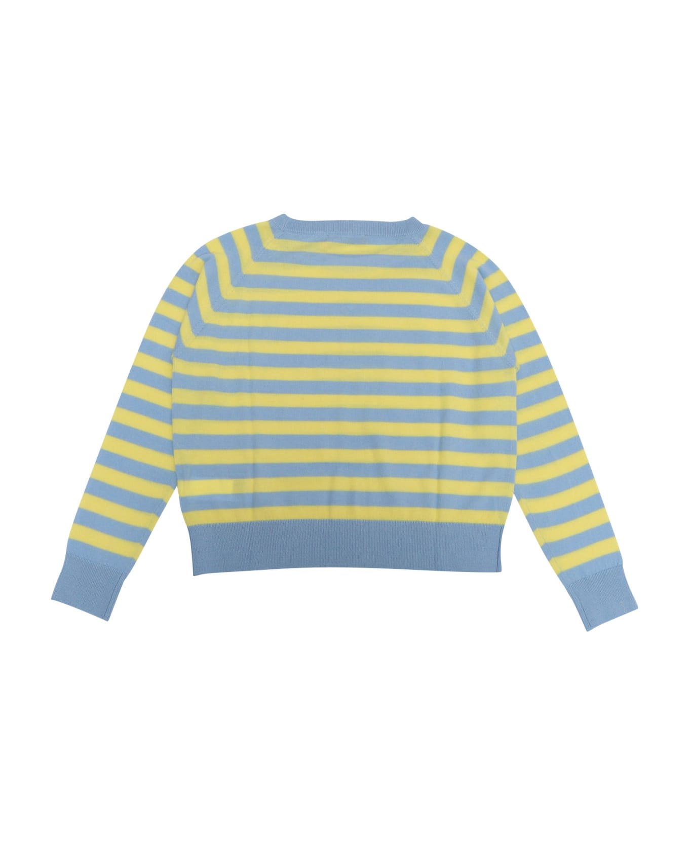Max&Co. Striped Sweater - BLUE