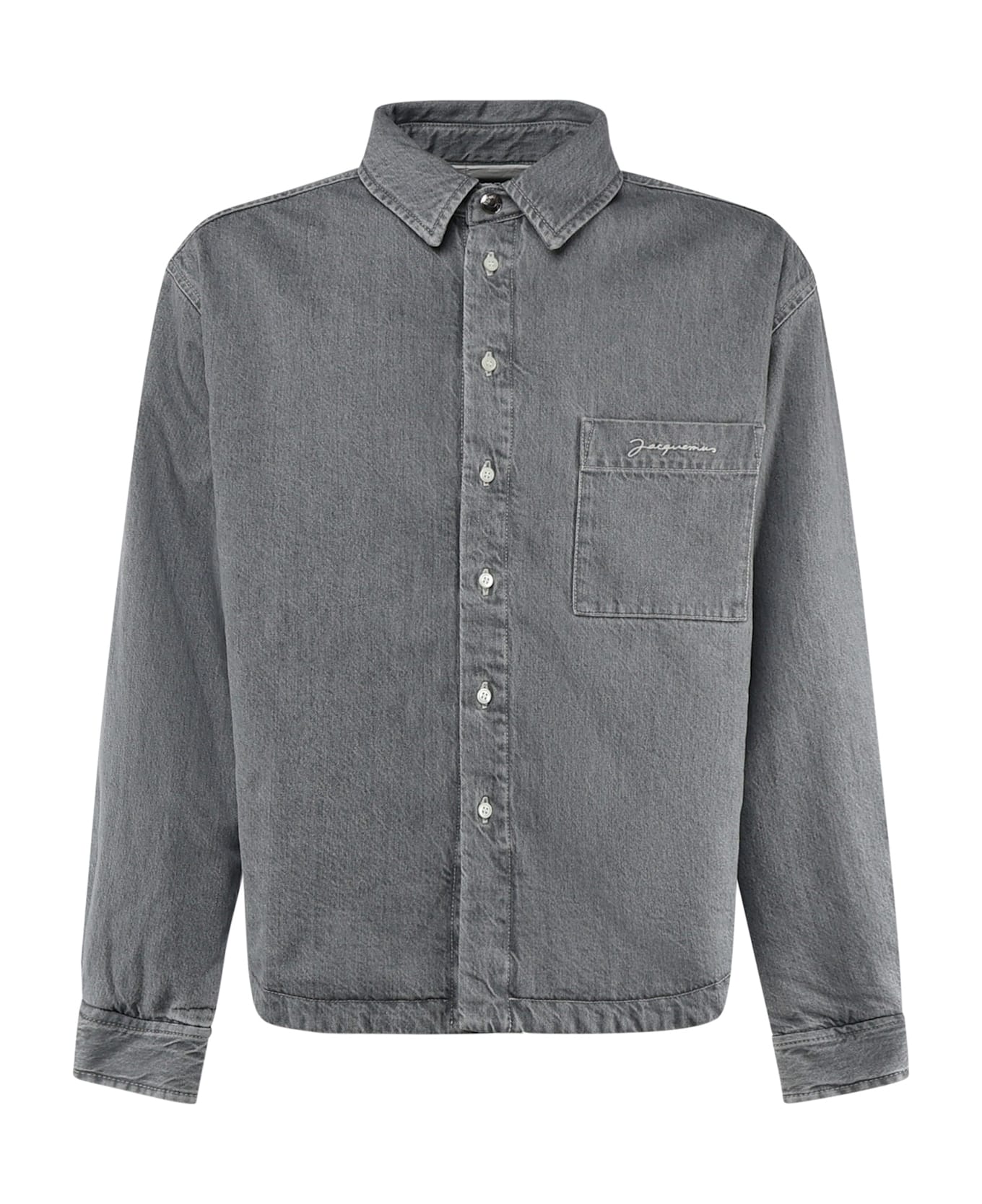 Jacquemus La Chemise Boulanger - GREY