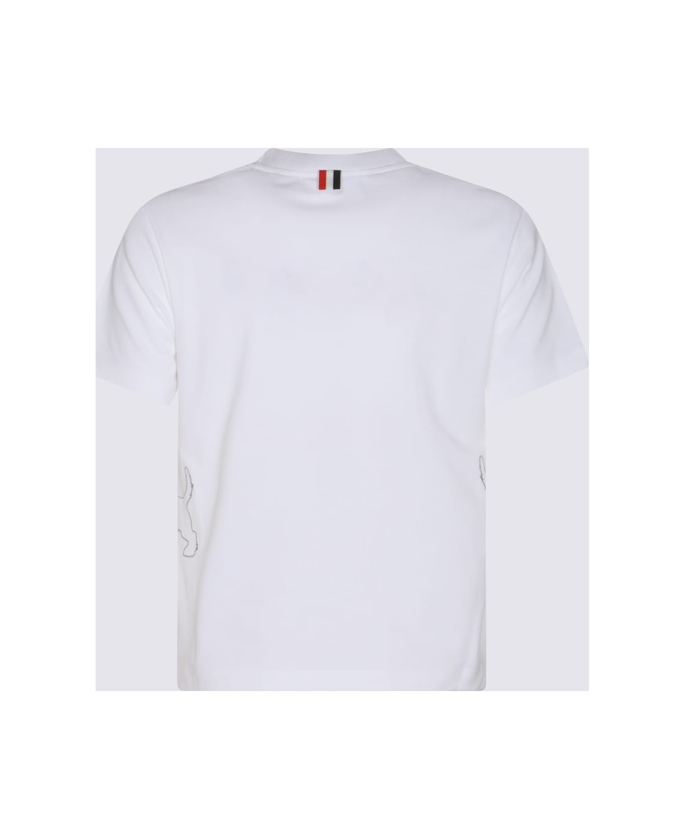 Thom Browne White Cotton T-shirt - White