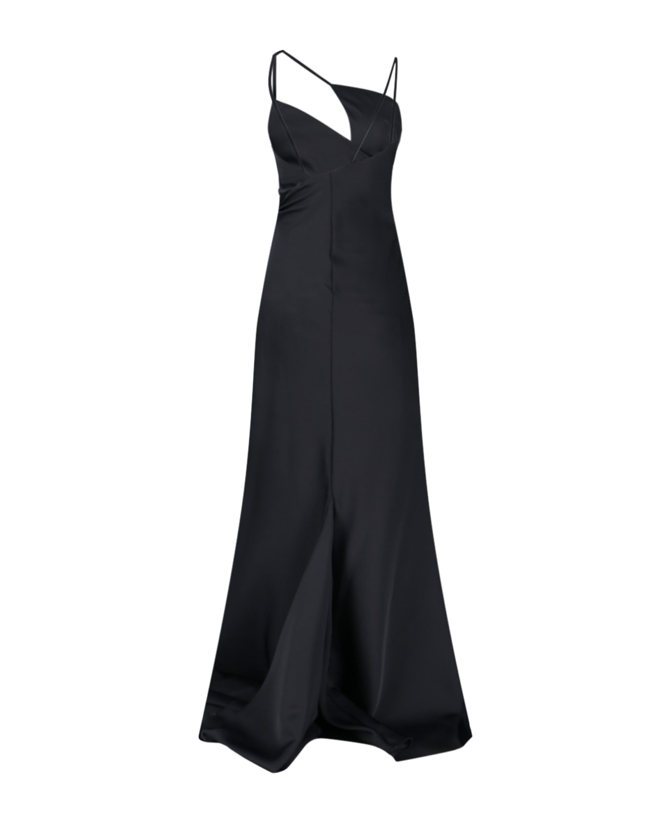 The Attico 'melva' Maxi Dress - BLACK