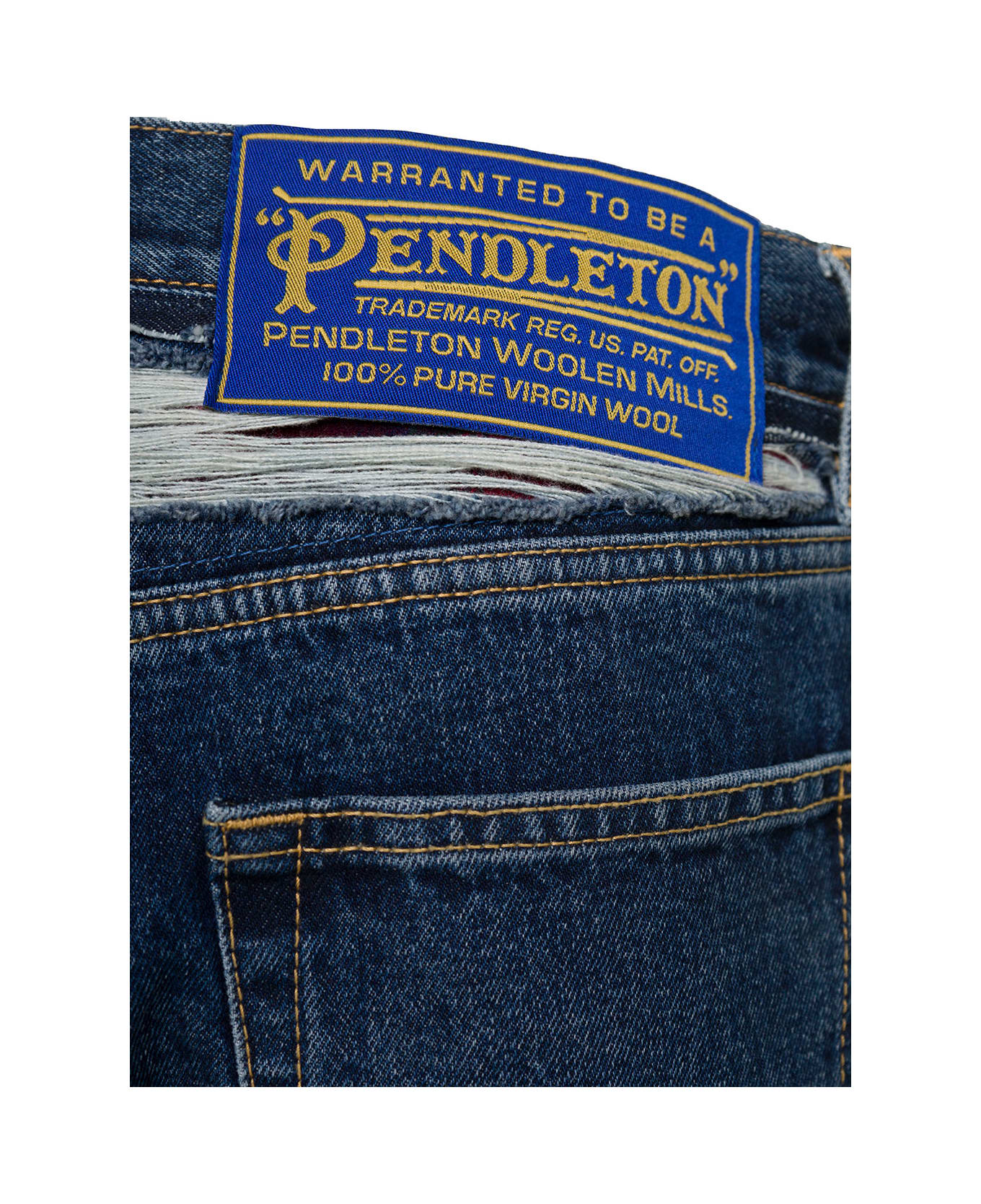 Maison Margiela Fitted Classic Jeans - Blu