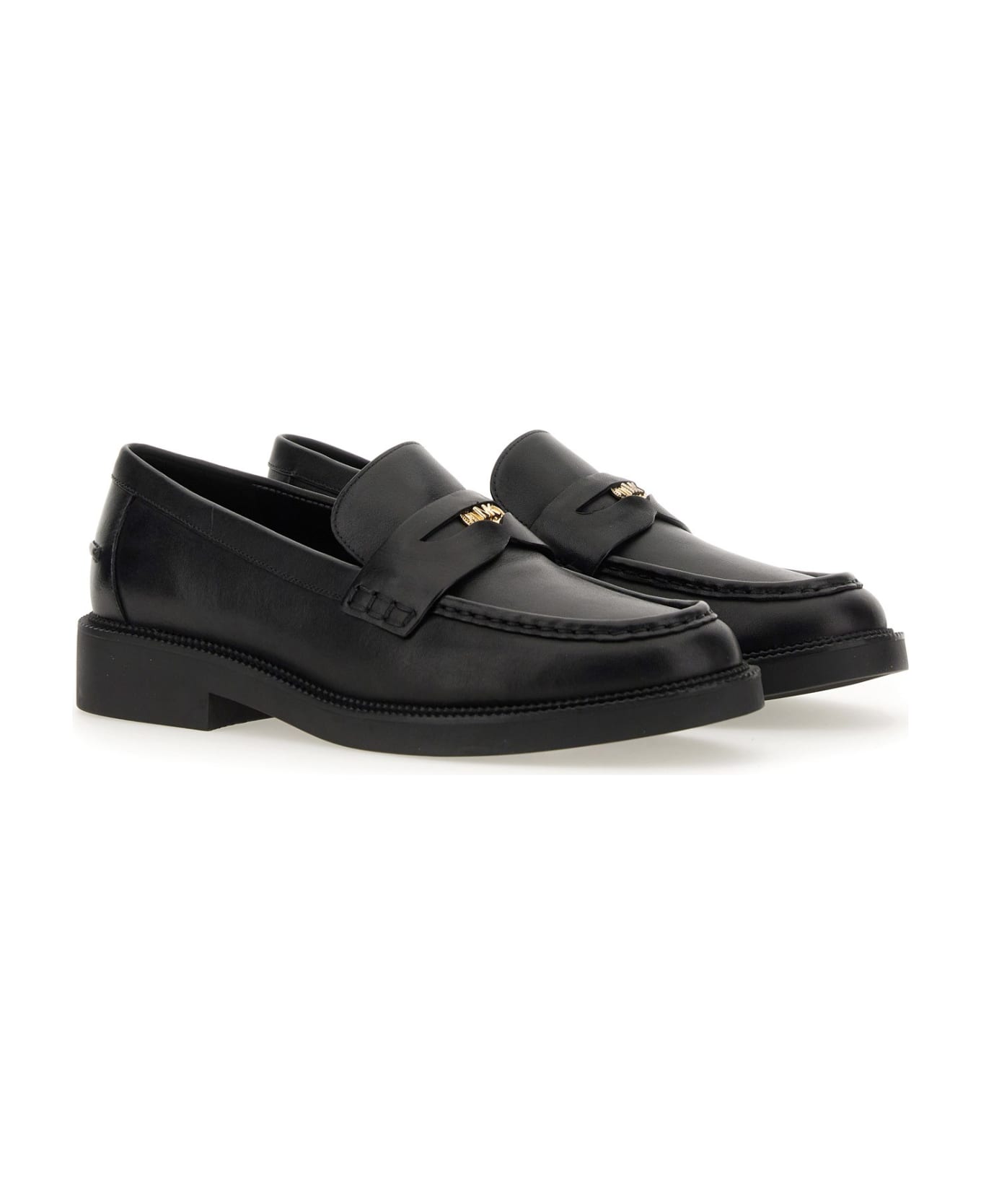 MICHAEL Michael Kors Loafer With Coin - NERO