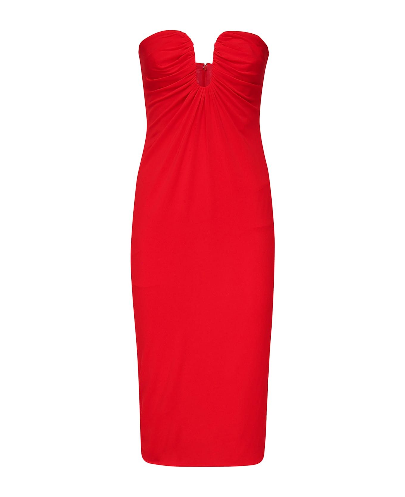 Pinko Midi Evening Dress - Red