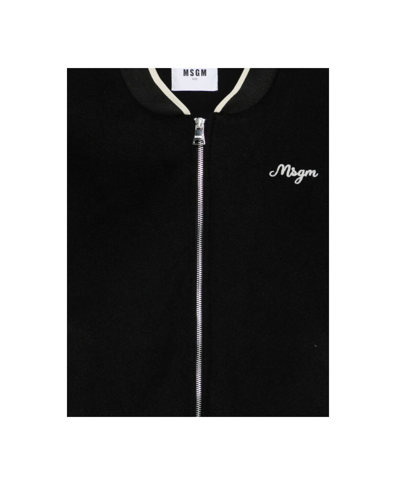 MSGM "college" Jacket - BLACK