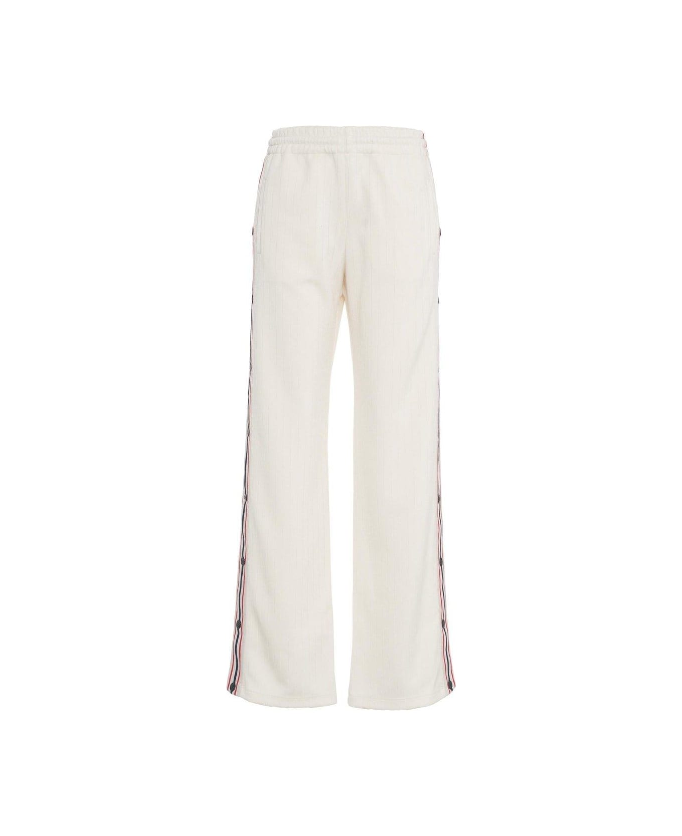 Golden Goose Side Striped Track Trousers - Papyrus