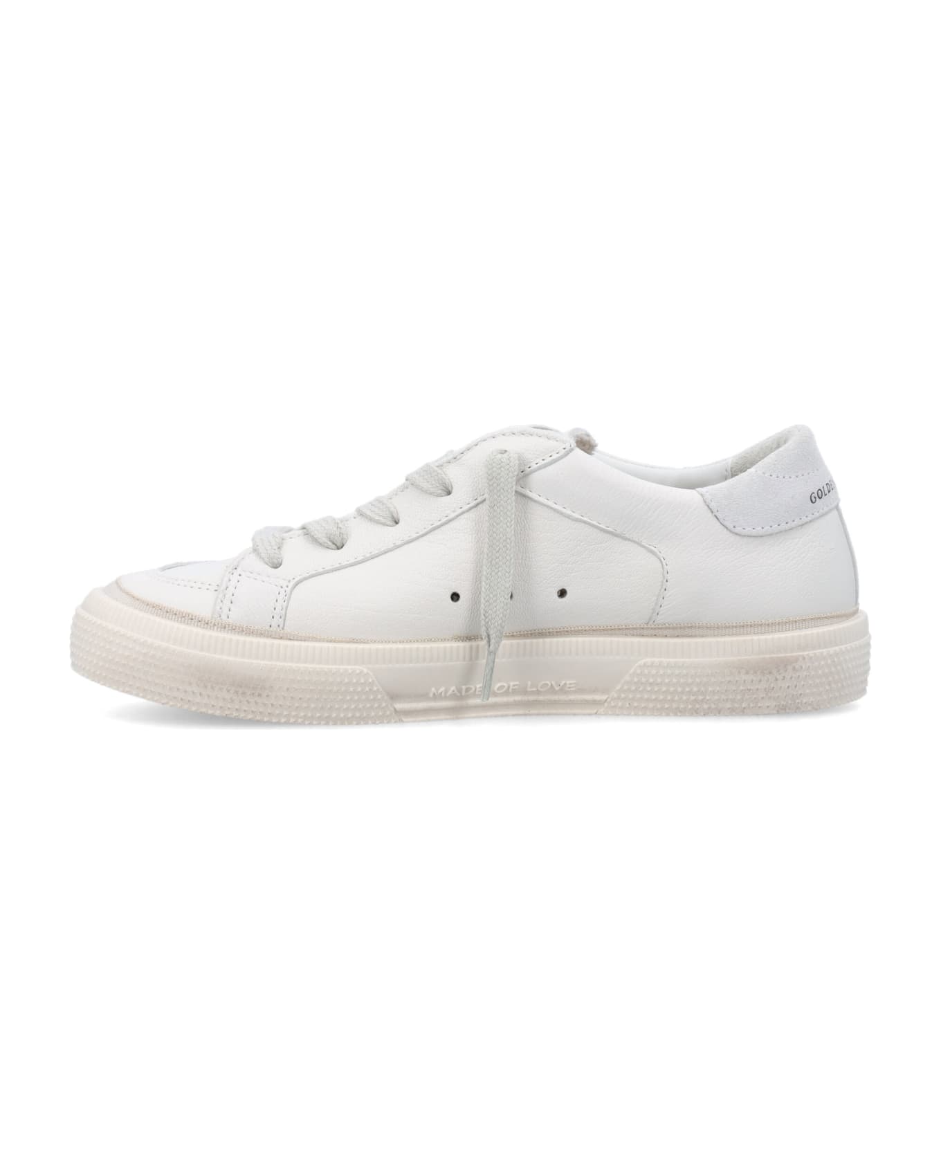 Golden Goose May Nappa Sneakers - OPTIC  WHITE