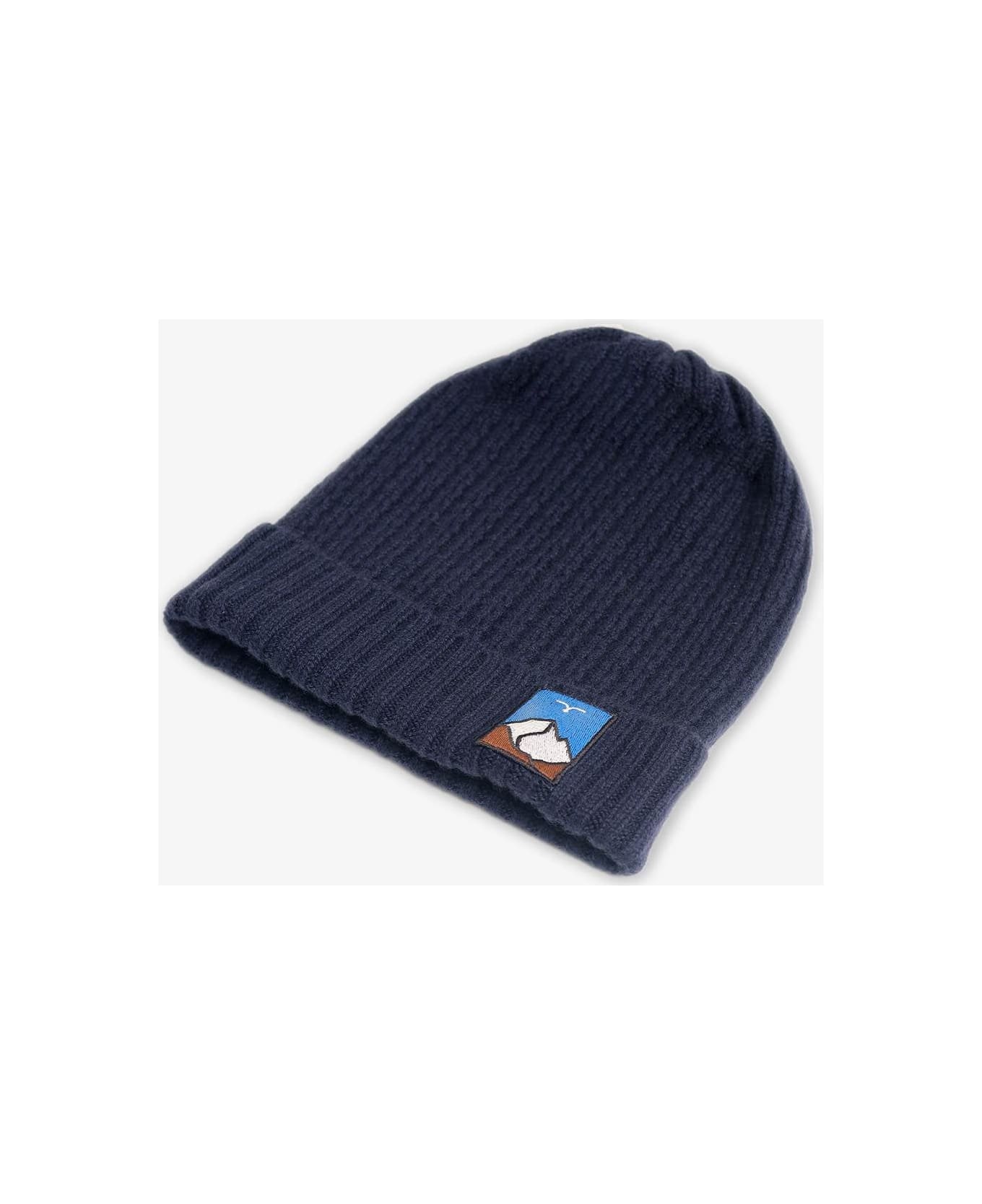 Larusmiani Cap Ski Collection Hat - Navy 帽子