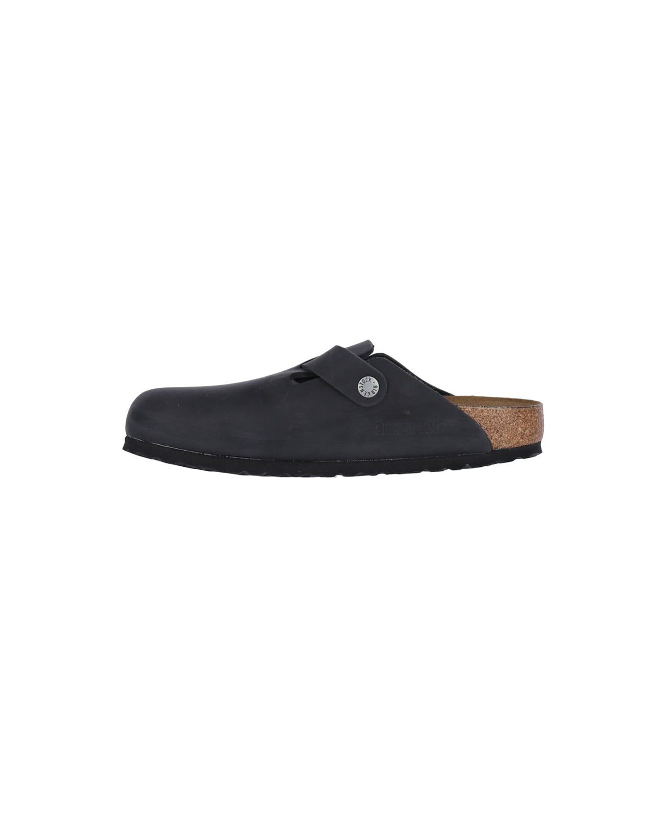 Birkenstock 'boston' Mules - Black  