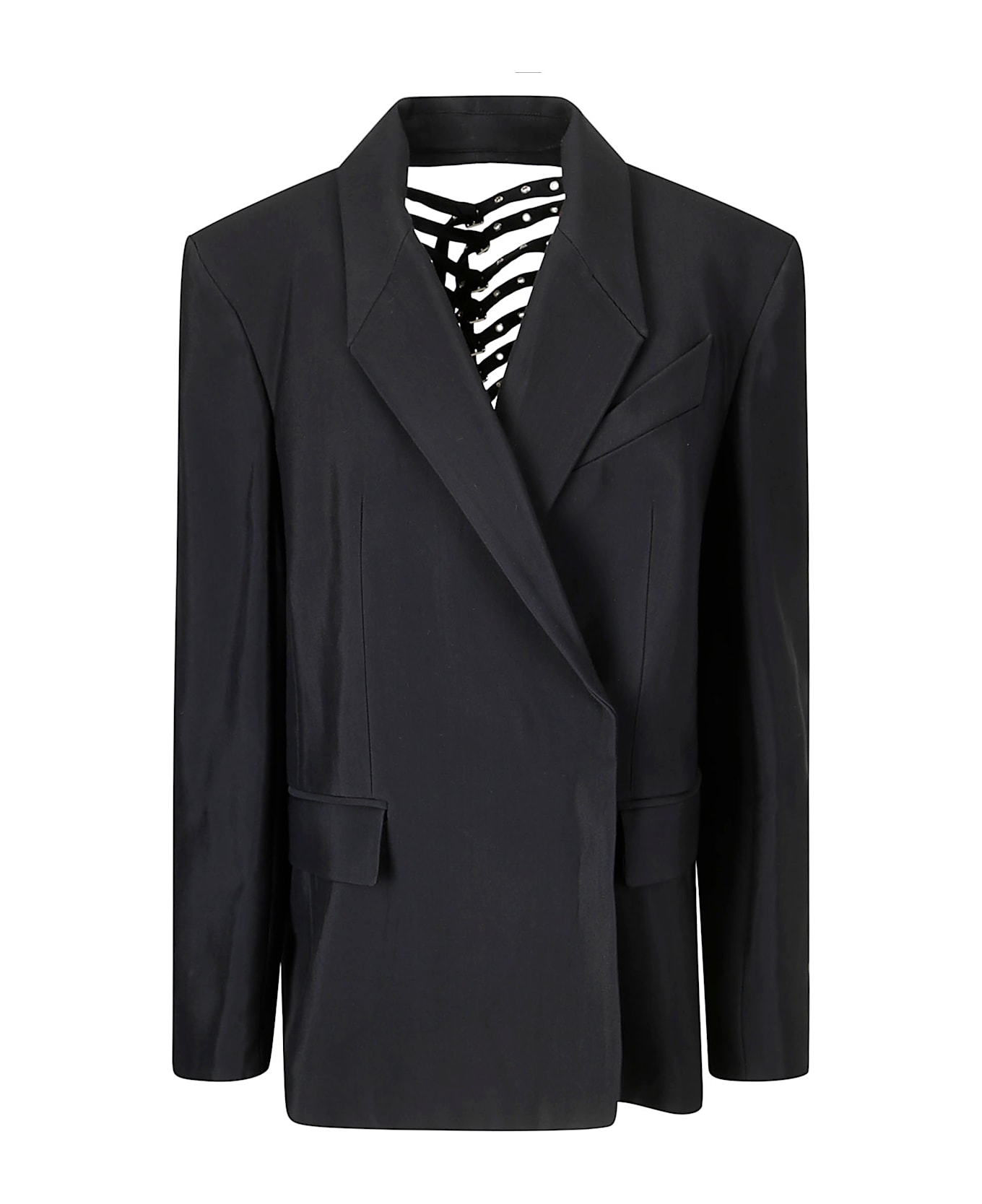 ジャケット MUGLER FW24 VE0418 JACKET (24F1VE0418190 1999) Mugler Black Jacket 24F1VE0418190 – LOZURI®