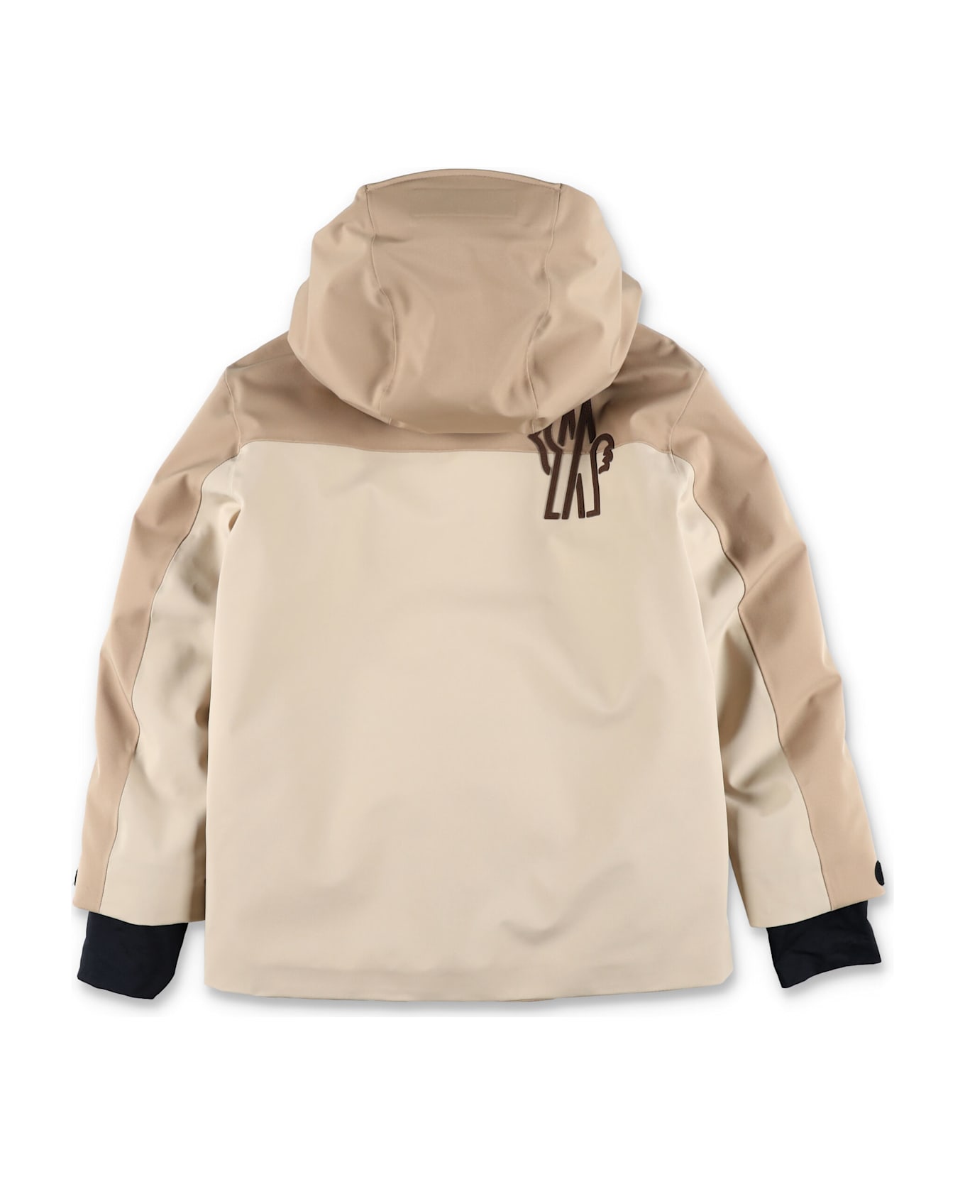 Moncler Grenoble Kids Moriond Ski Jacket Beige - BEIGE