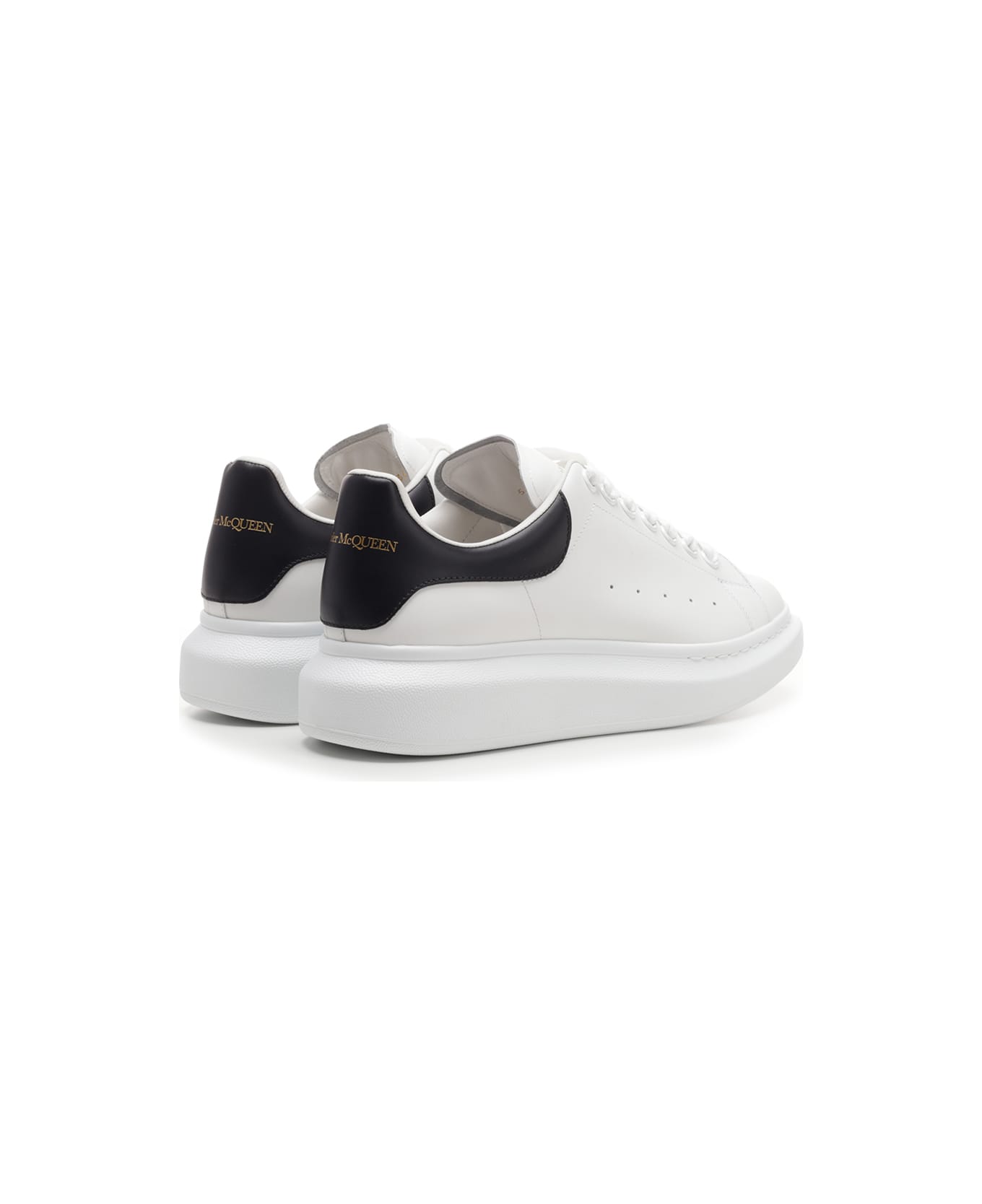 Alexander McQueen 'oversize' Sneakers With Black Heel Tab - White