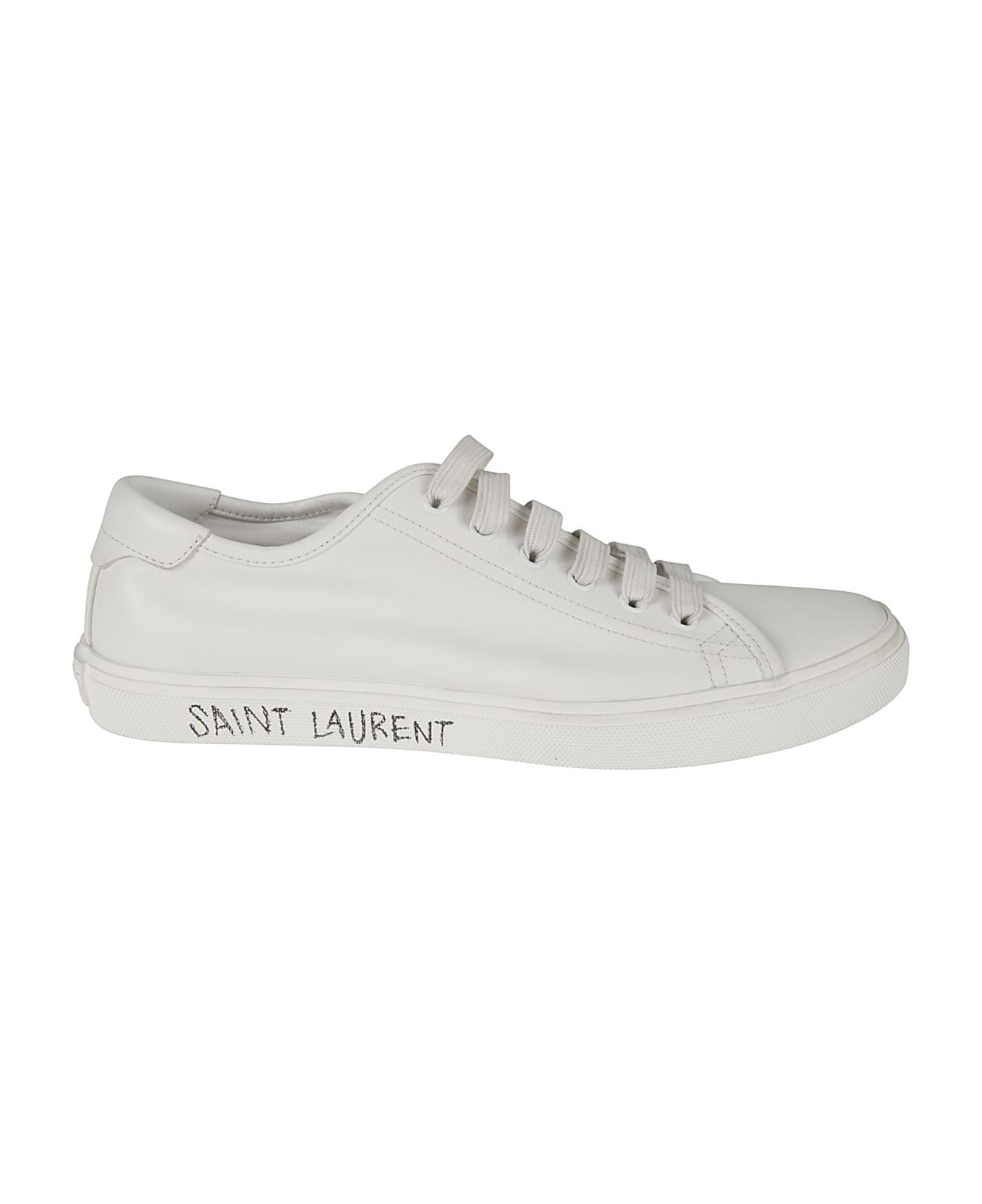 Saint Laurent Malibu Sneakers - Optic White