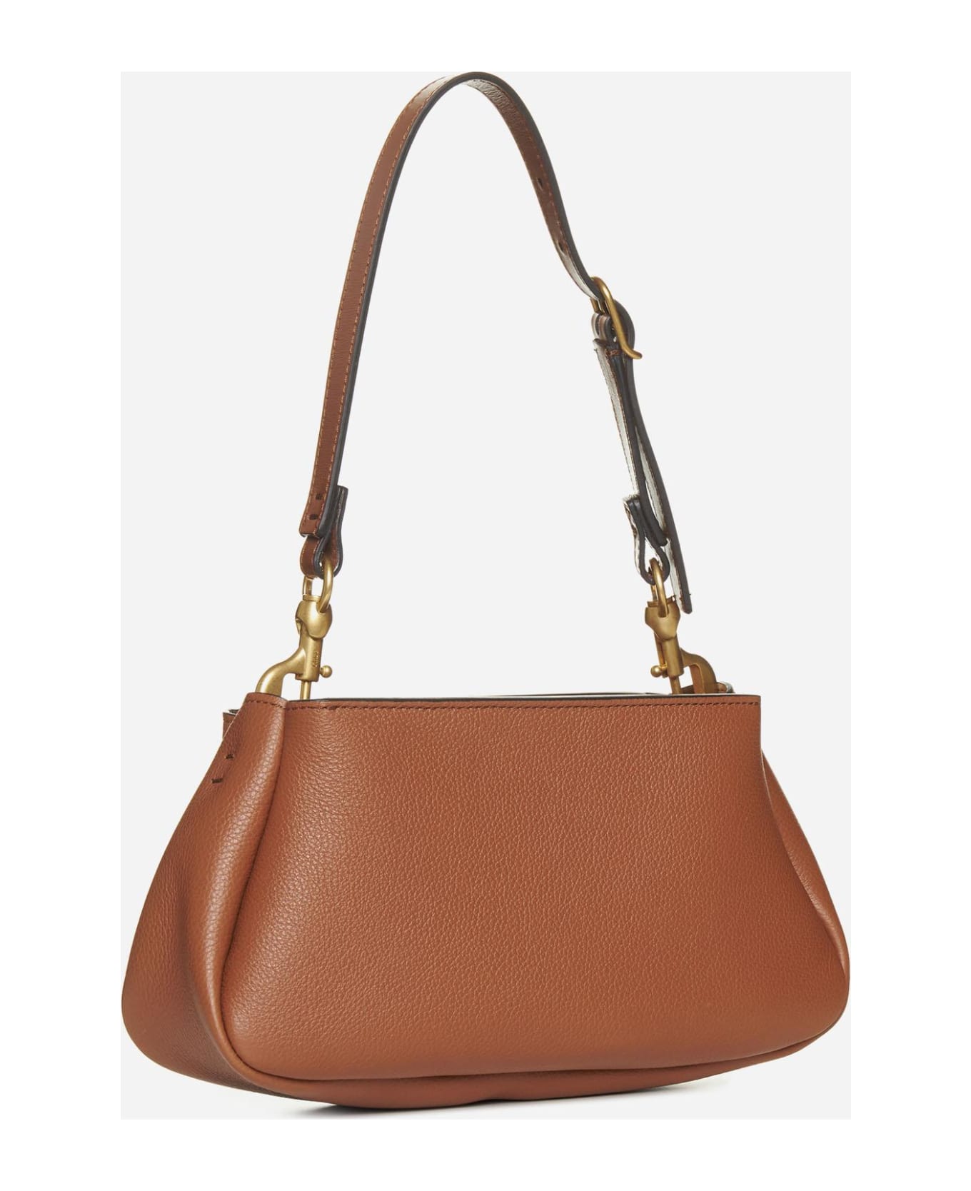 Chloé Marcie Shoulder Bag - Leather Brown