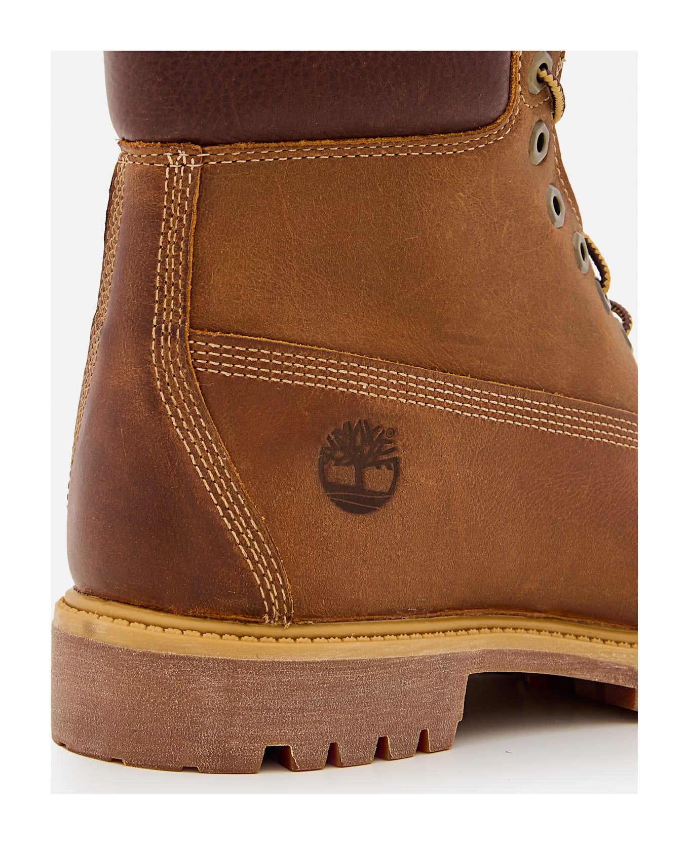 Timberland Premium 6 Inch Lace Up Waterproof Boot - Brown