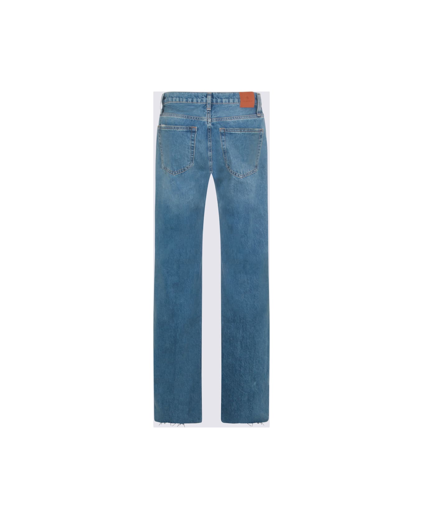 Anine Bing Light Blue Cotton Jeans - Washed Blue