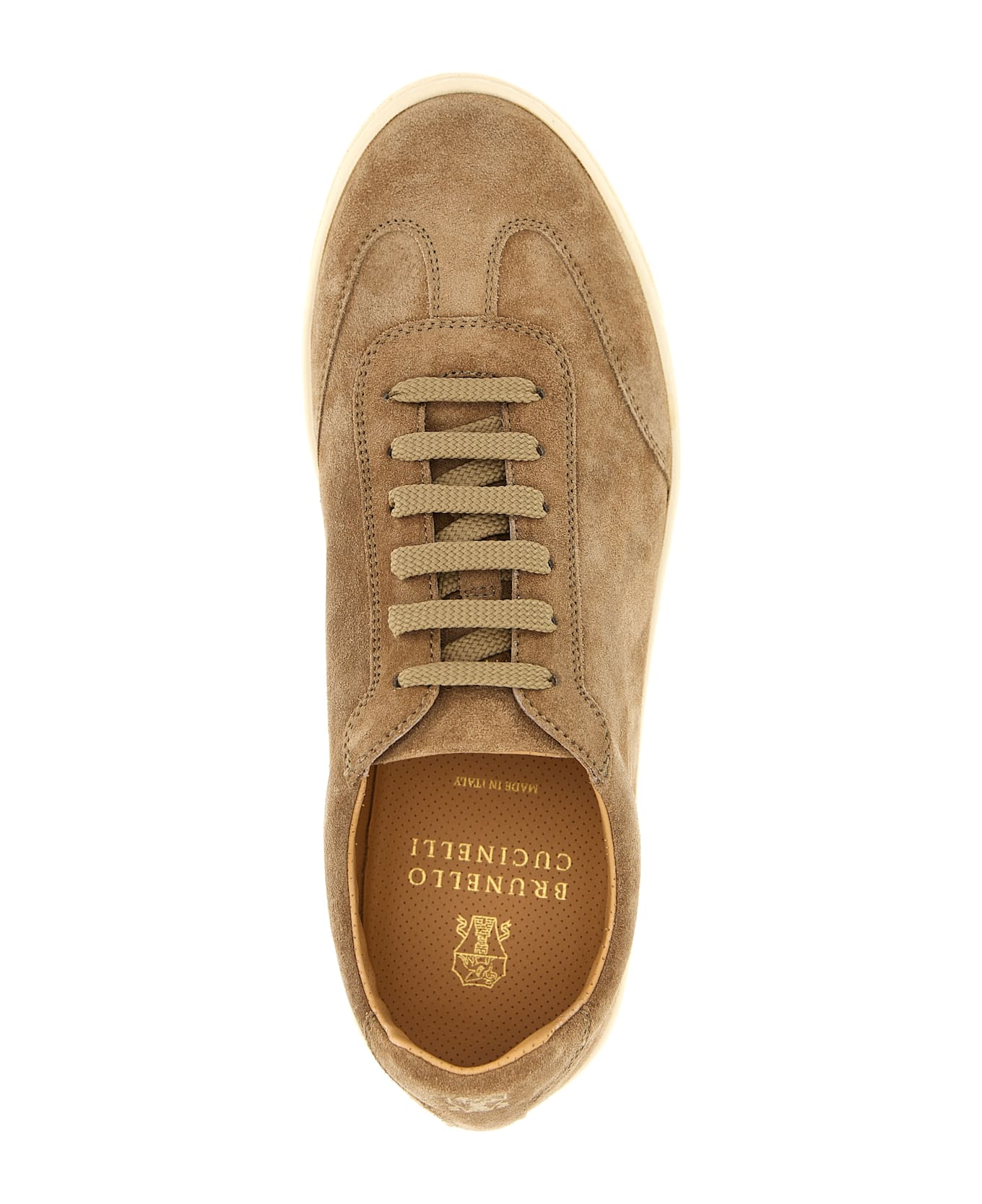 Brunello Cucinelli Suede Sneakers - Brown スニーカー