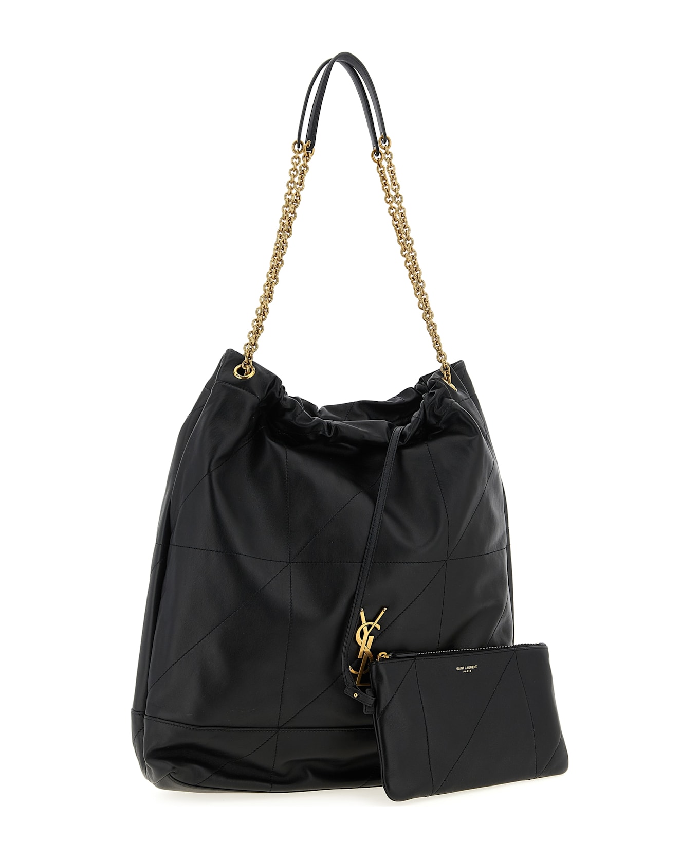 Saint Laurent 
jamie
 Large Shoulder Bag - BLACK