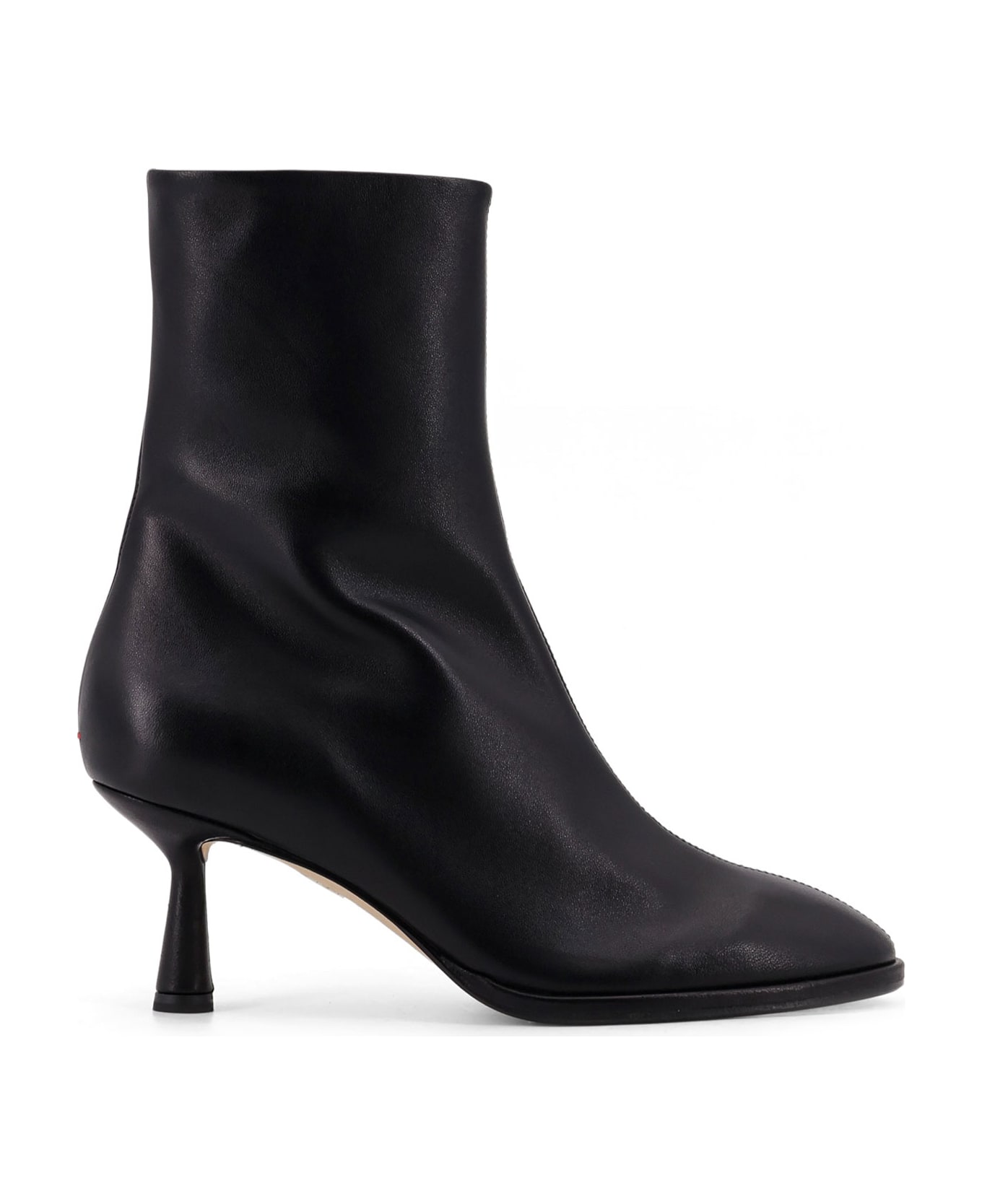 aeyde Dorothy Leather Ankle Boots - Black