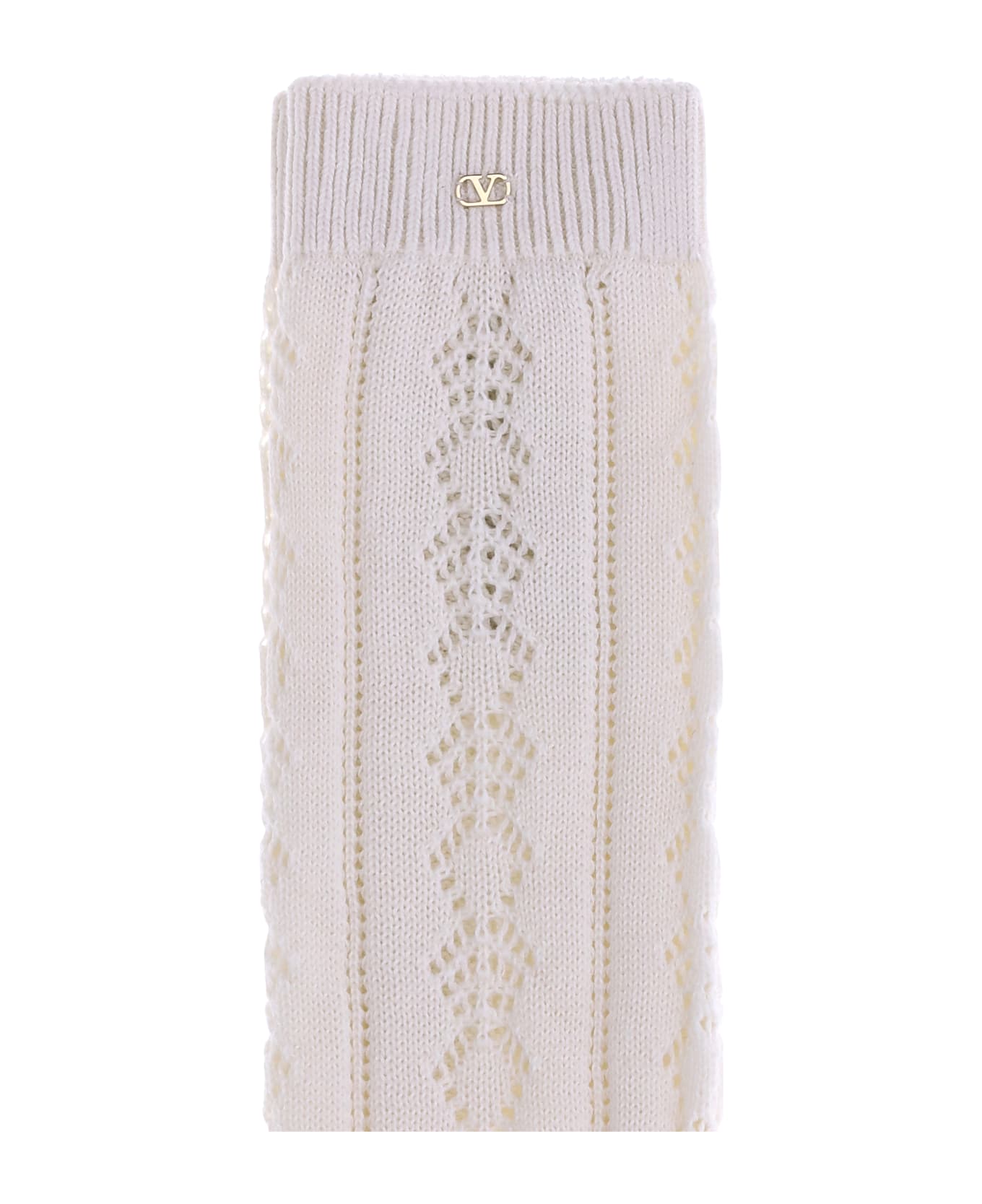 Valentino Garavani Cotton Crochet Socks