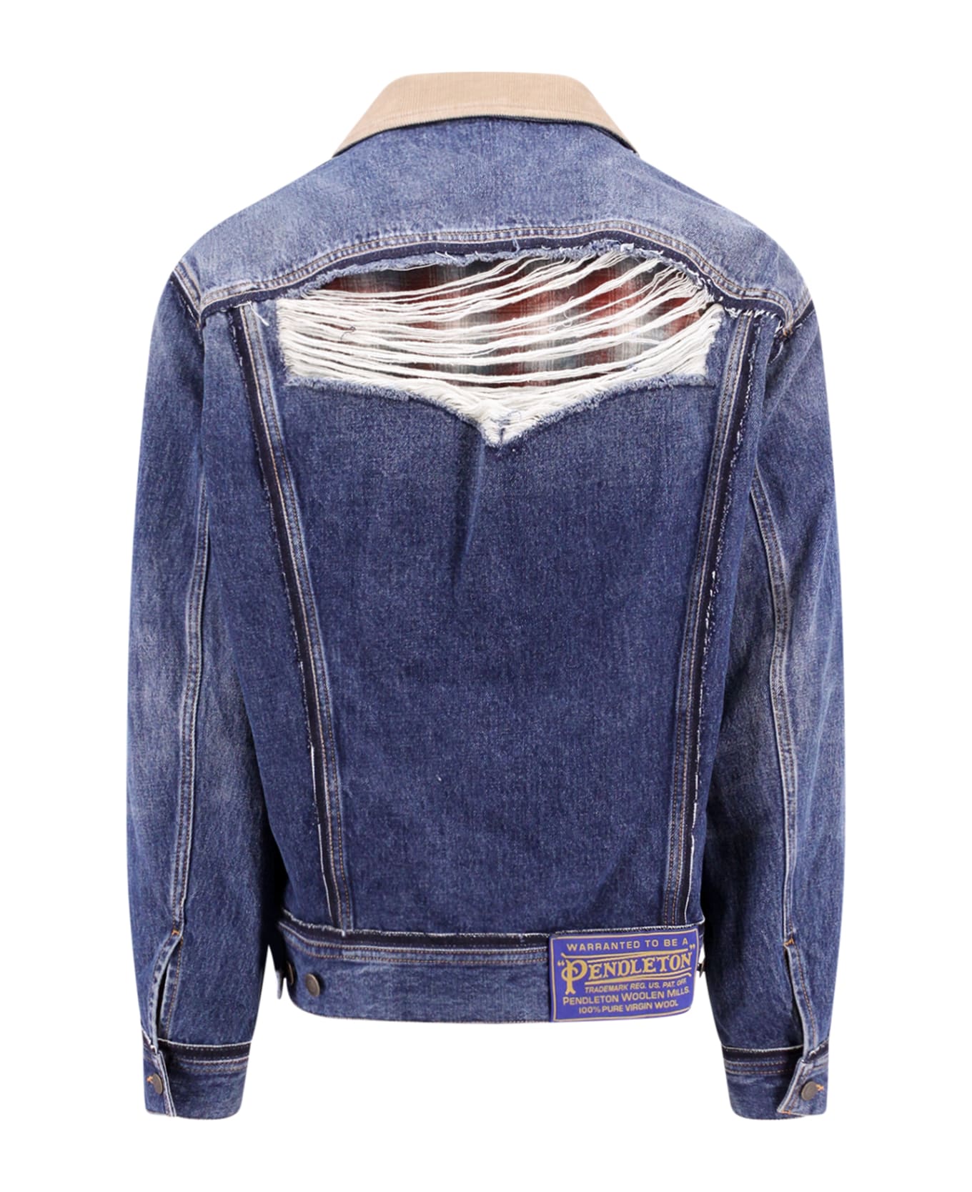 Maison Margiela Denim Jackets - Blue