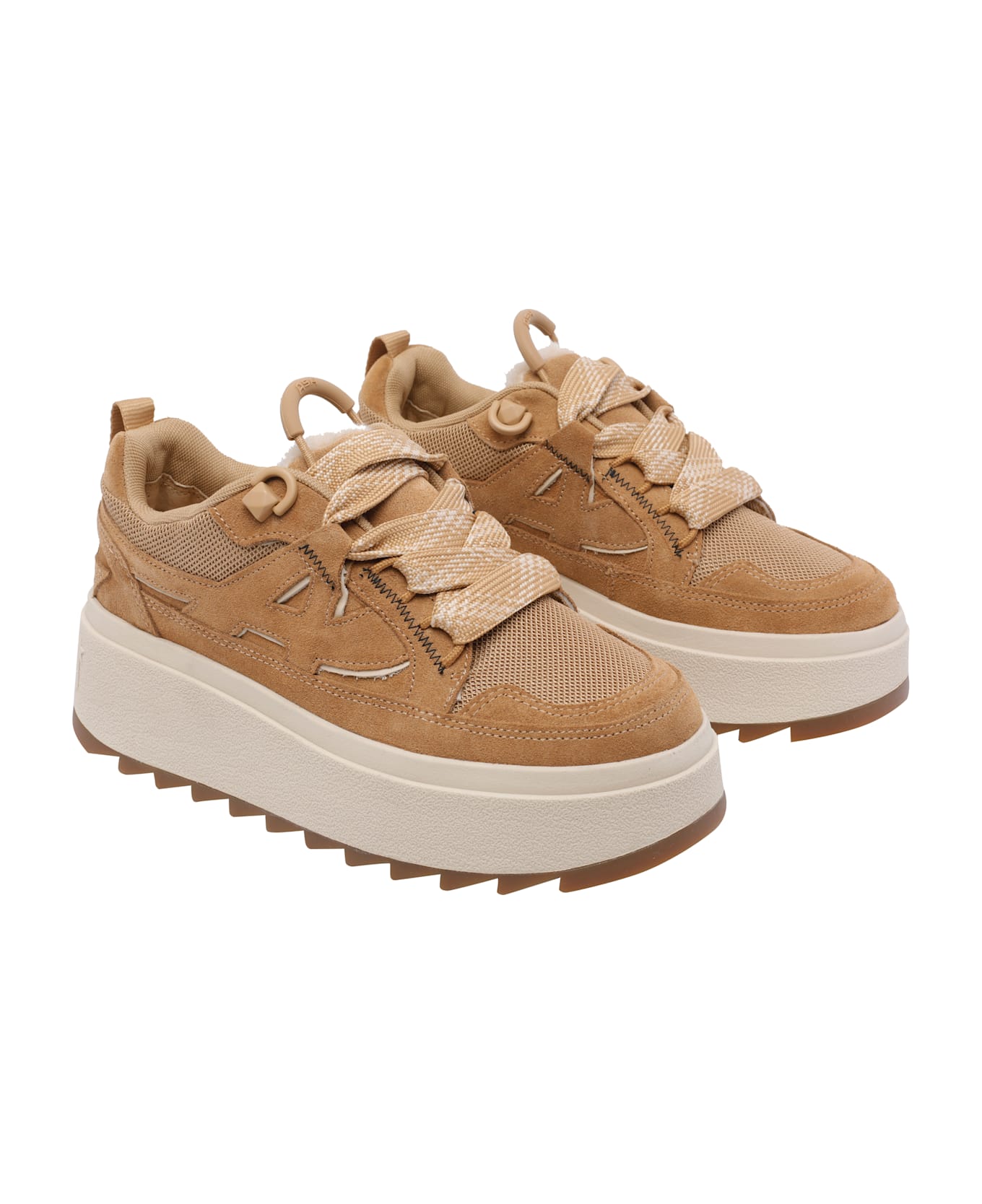 Ash Movie Platform Sneakers - Beige