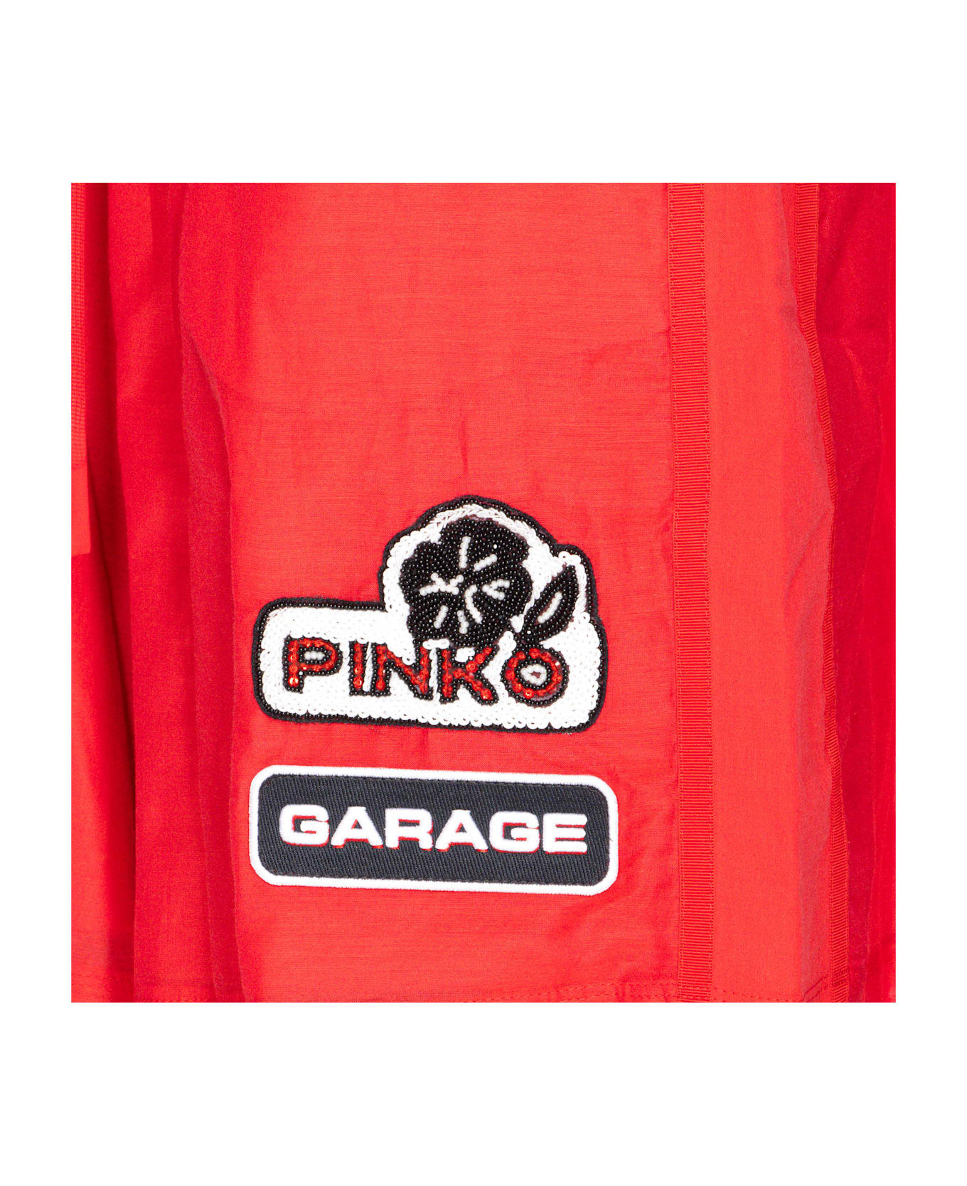 Pinko Lewis Bermuda - Red