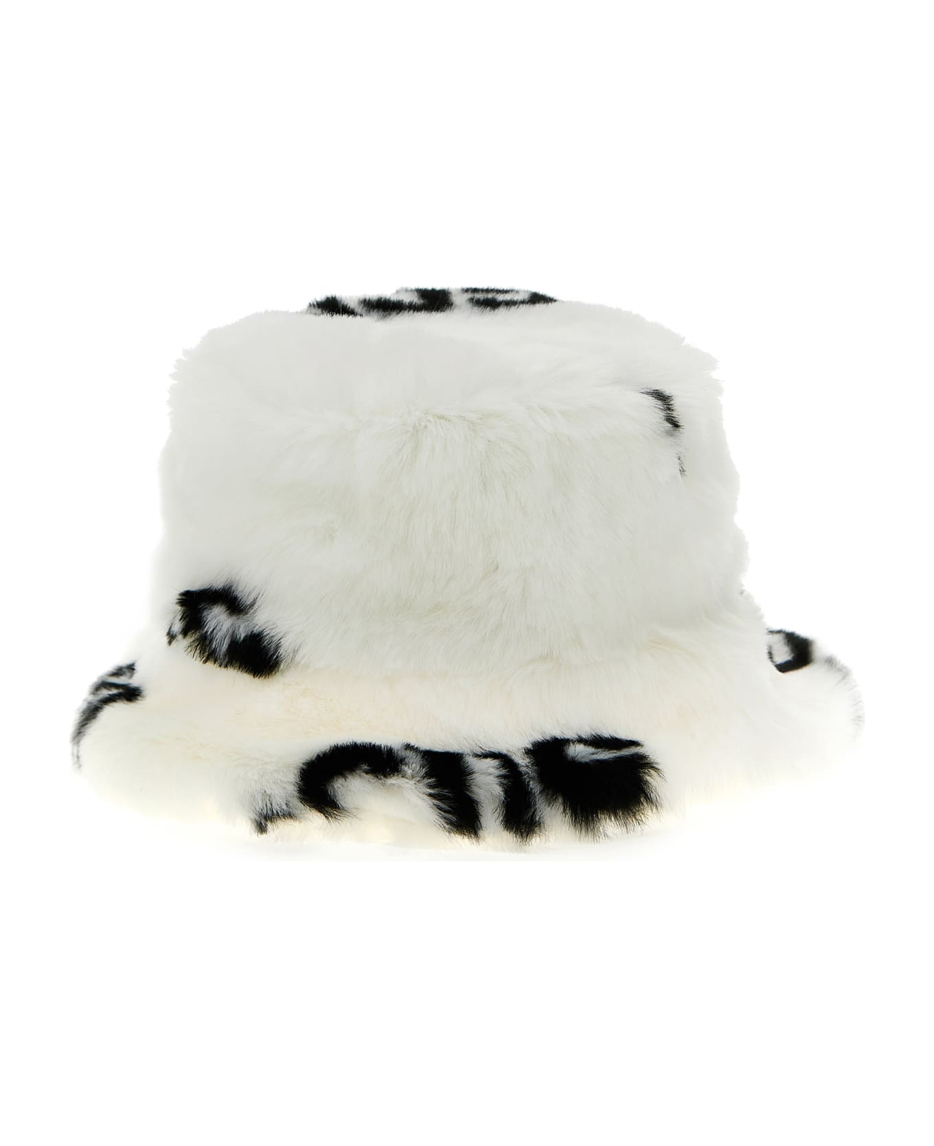 GCDS Logo Bucket Hat - White 帽子