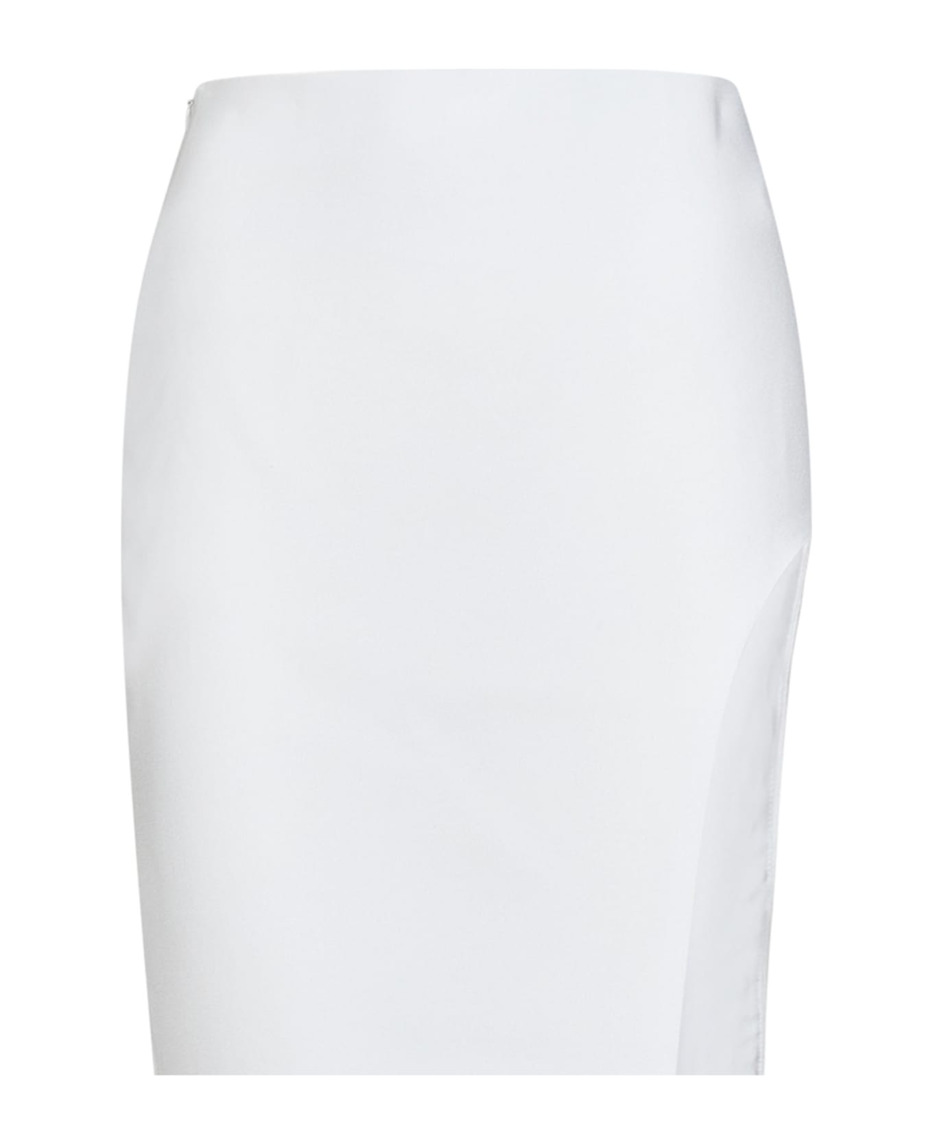 Monot Midi Skirt - White