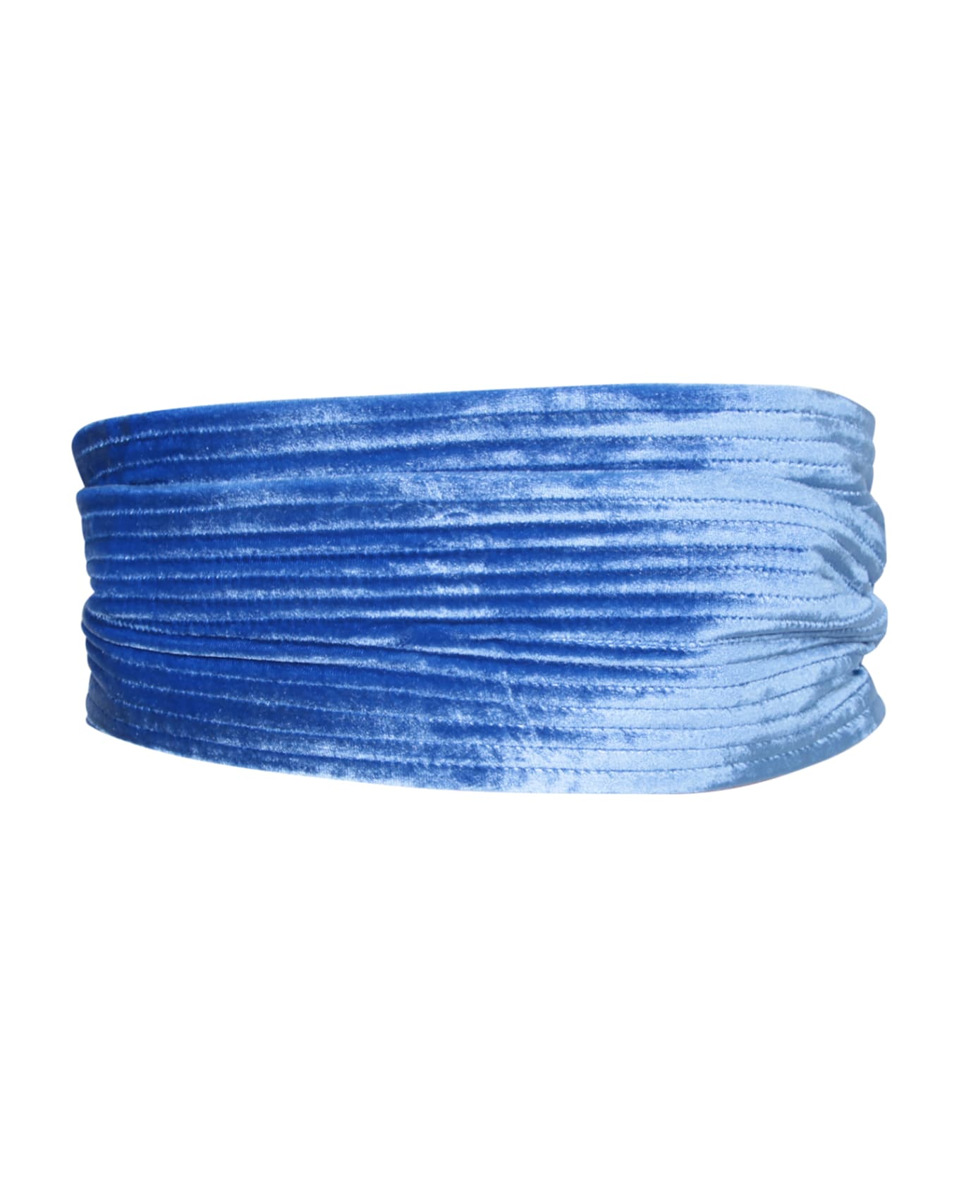 Pierre-Louis Mascia Velvet Blue/turquoise Belt - Blue
