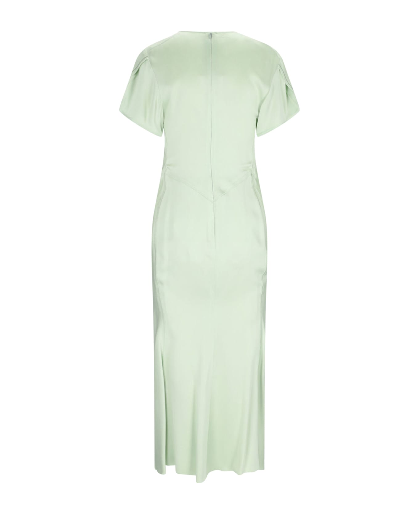 Victoria Beckham Draped Midi Dress
