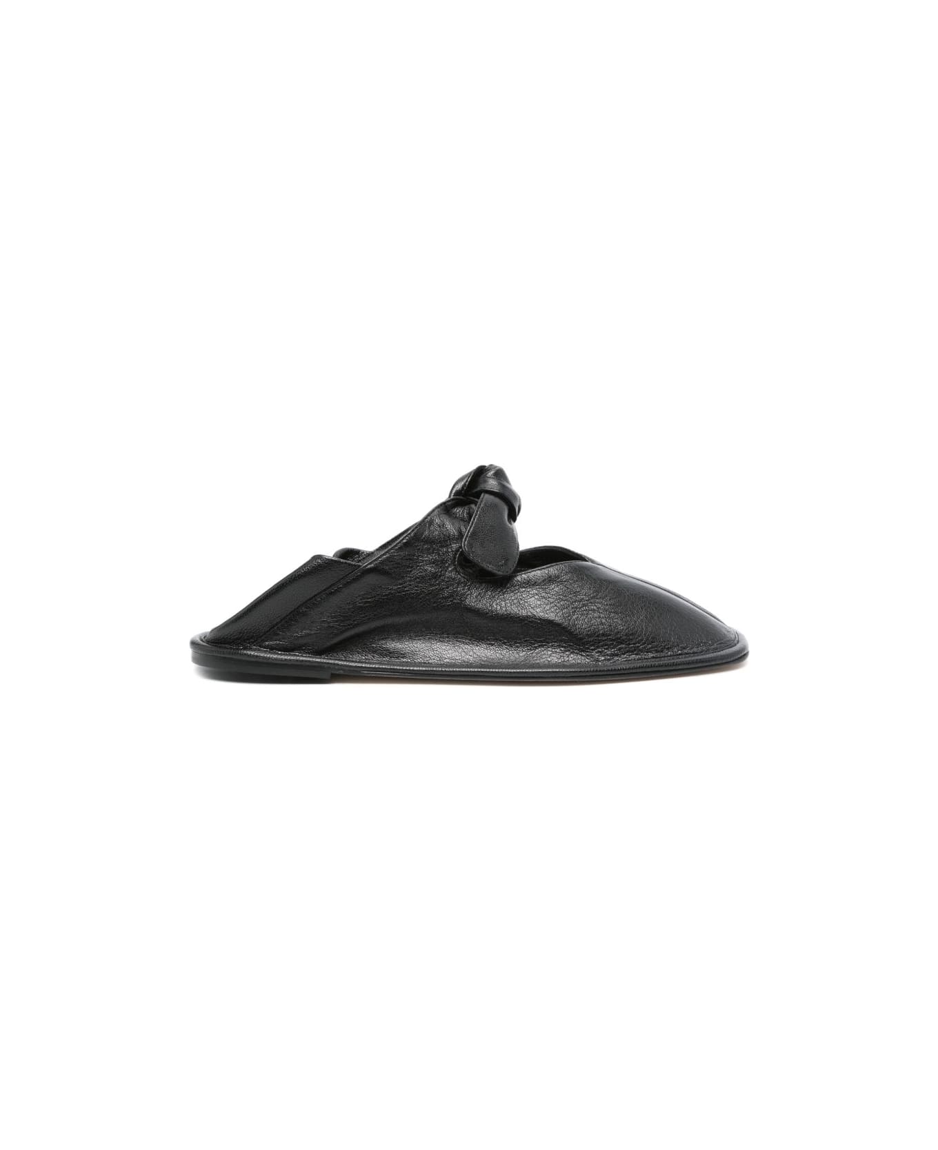 Hereu Llasada Leather Ballets - Black