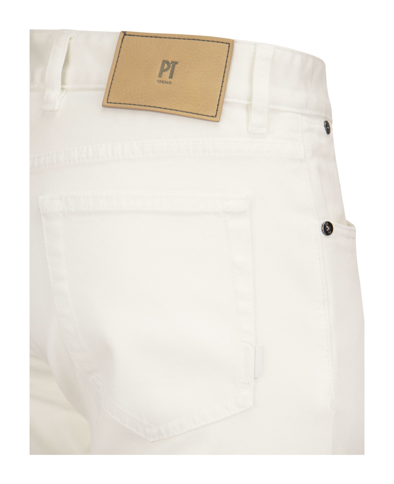 PT01 Swing - Slim-fit Jeans - White