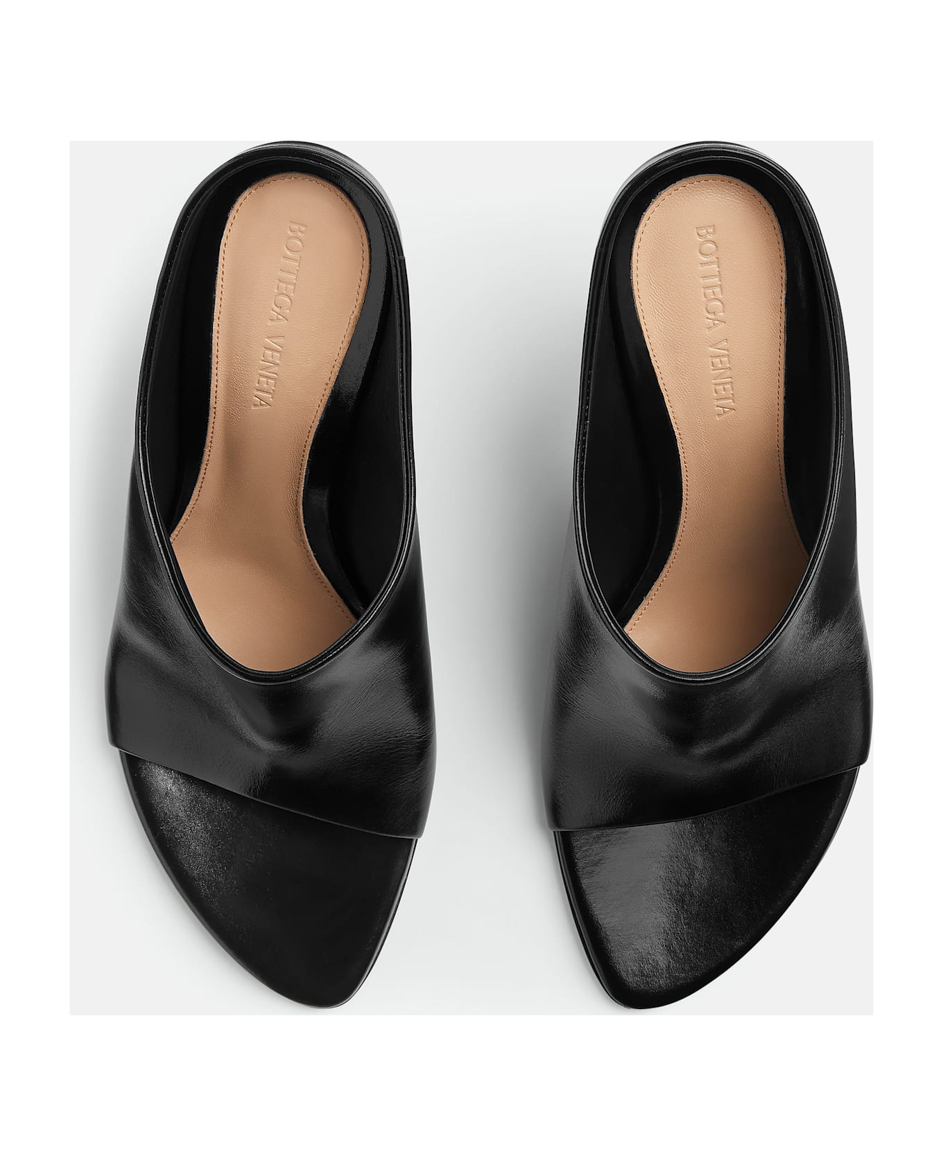 Bottega Veneta Mule Sandal 90mm - Black