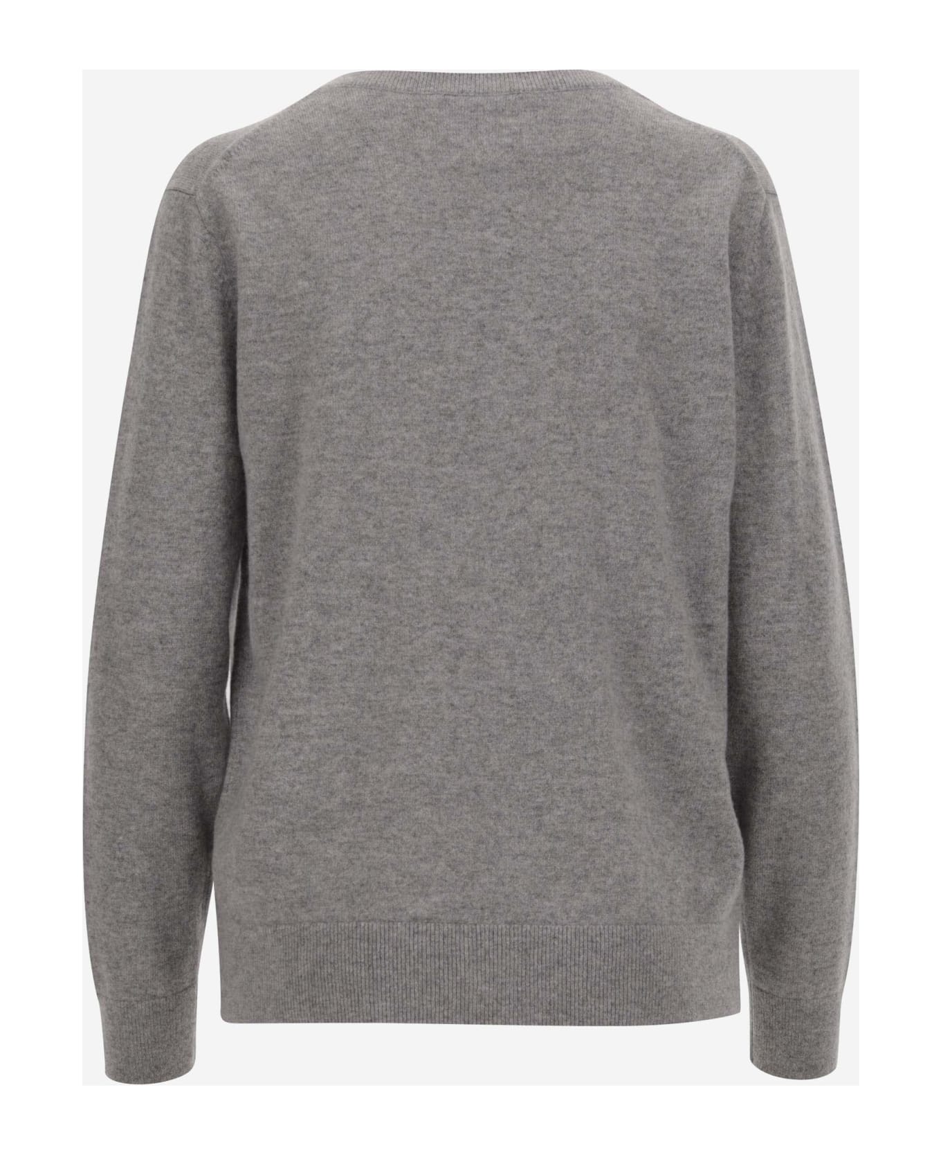 Vince Cashmere Pullover - H steel