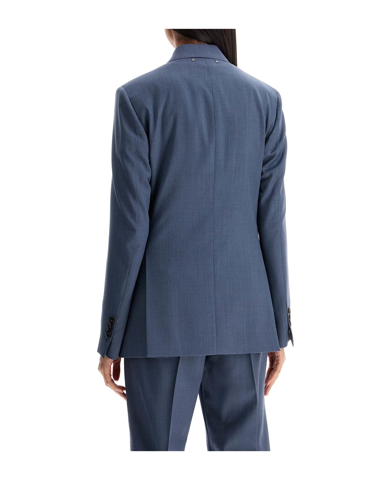 Golden Goose Double-breasted Blazer - Grisallie