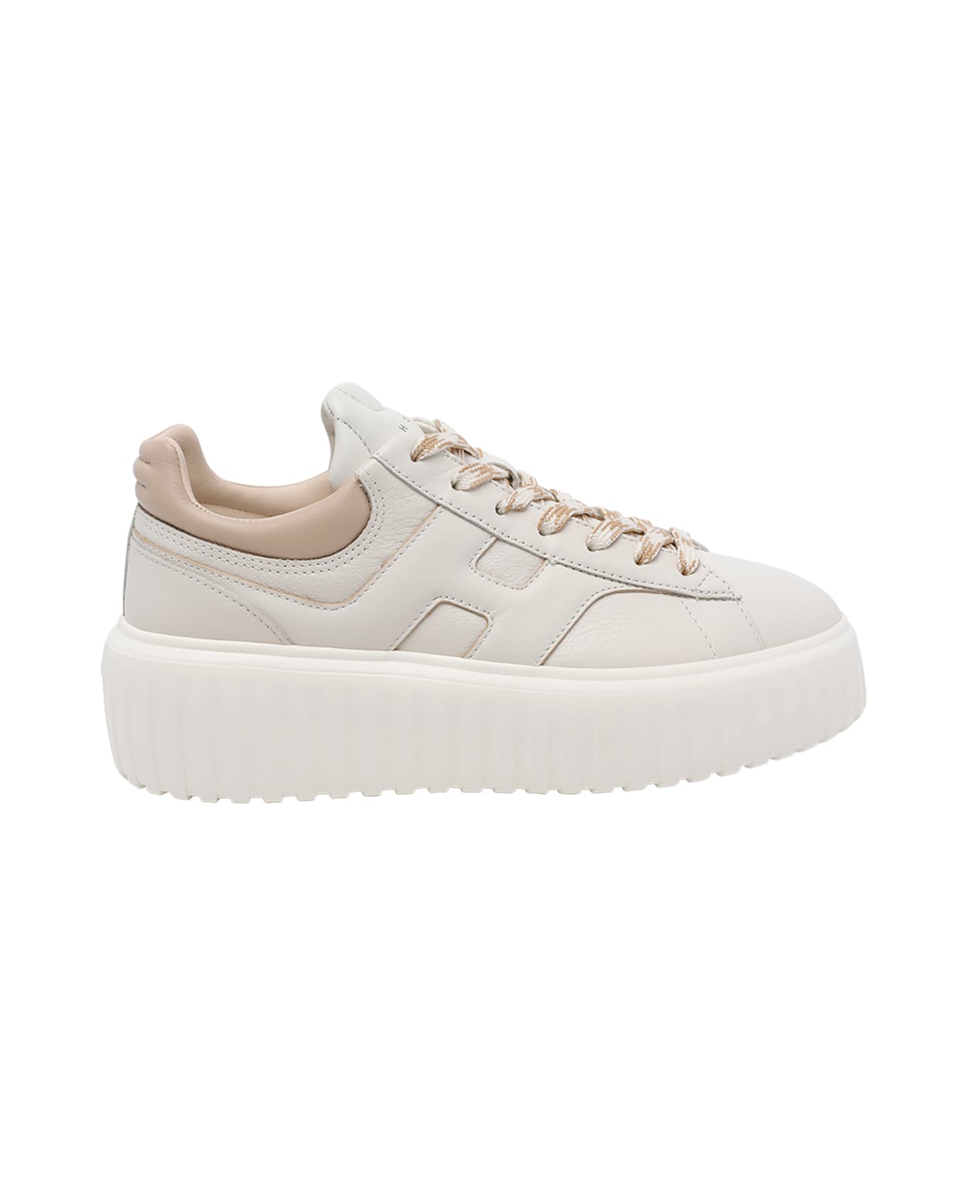 Hogan H-stripes Sneakers - Beige