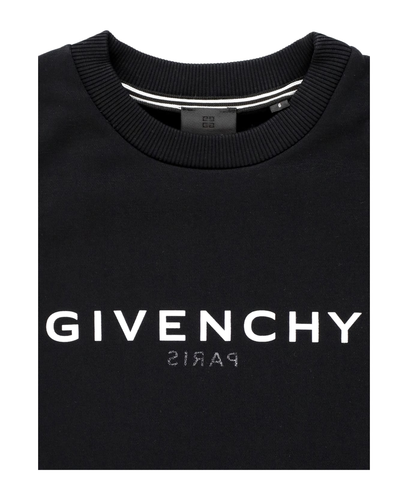 Givenchy Reverse Logo Sweatshirt - BLACK