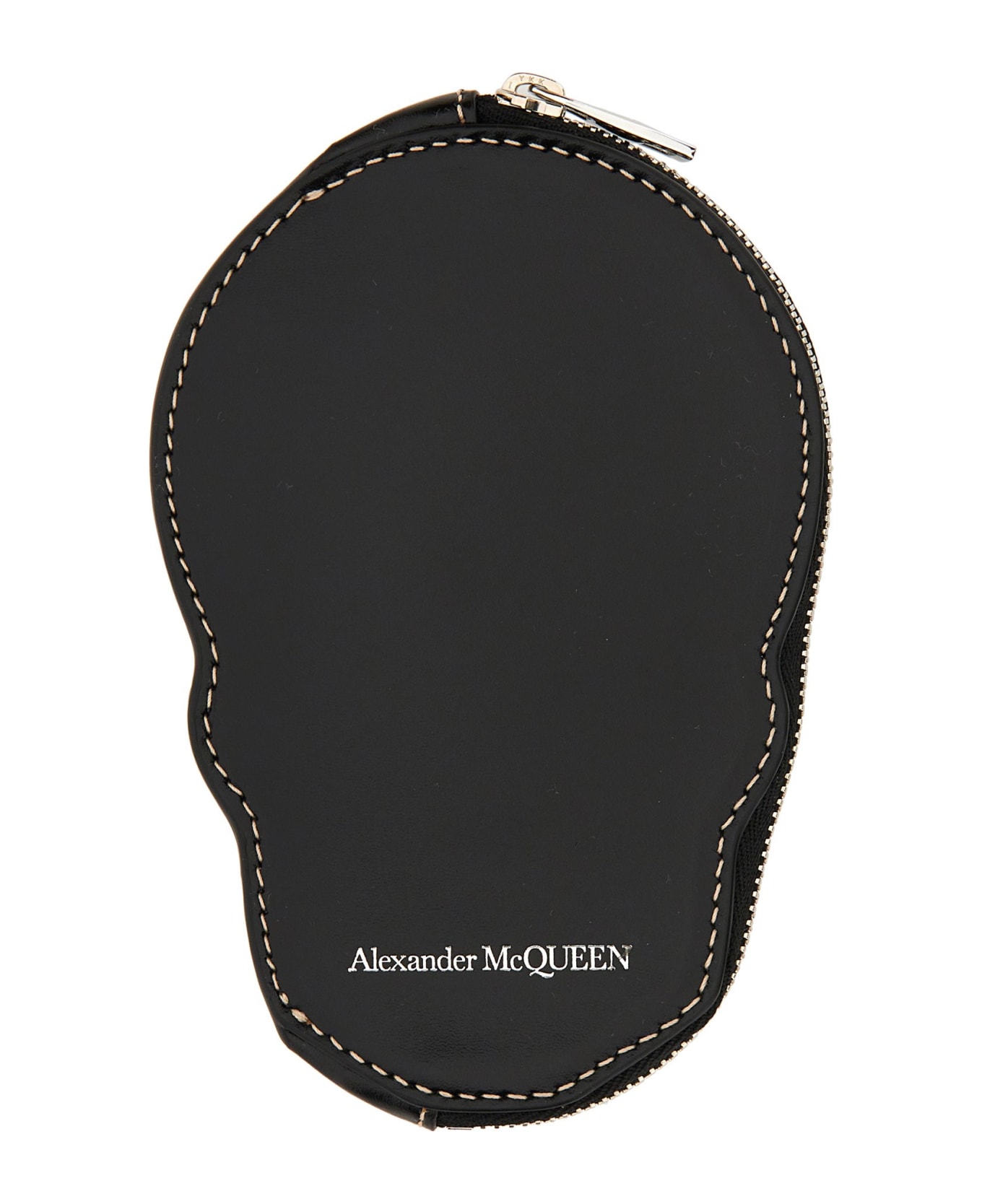 Alexander McQueen Skull Card Holder - Black 財布