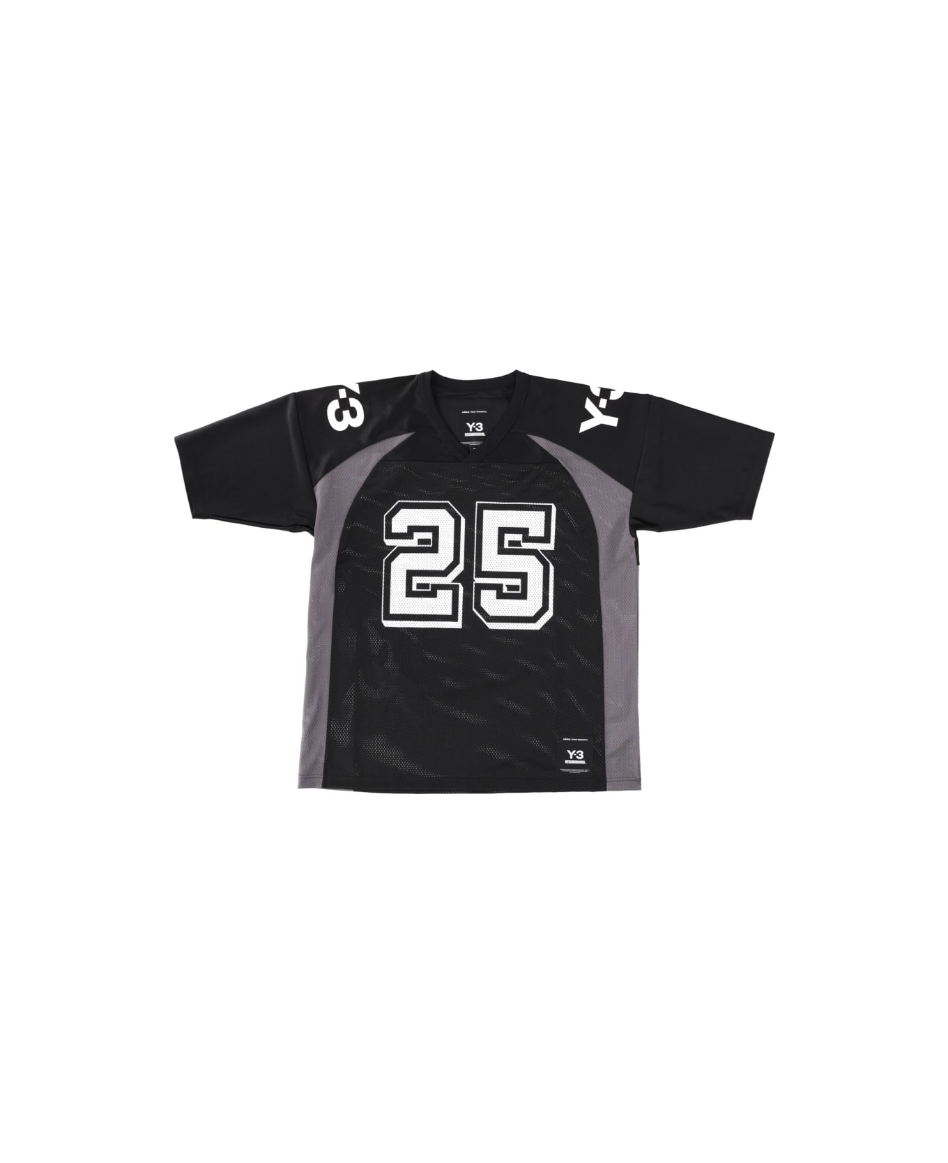 Y-3 T-shirt Football Y - 3 X Neighborhood - BLACK